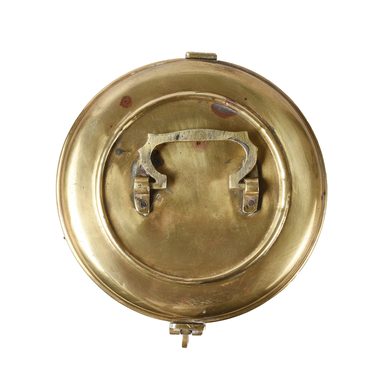Vintage Brass Food Caddy From Bombay - Ca 1920 - Image 4