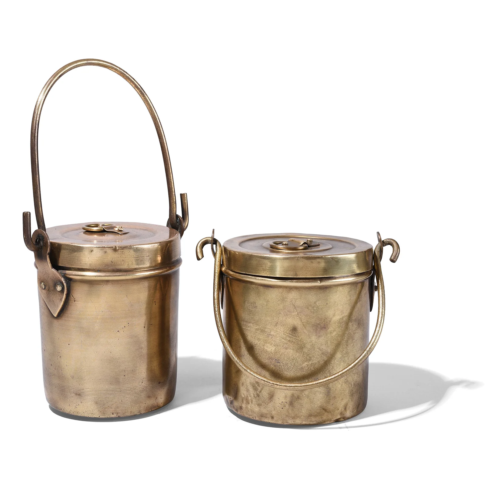 Brass Food Caddy From Bombay - Ca 1950 - Image 2
