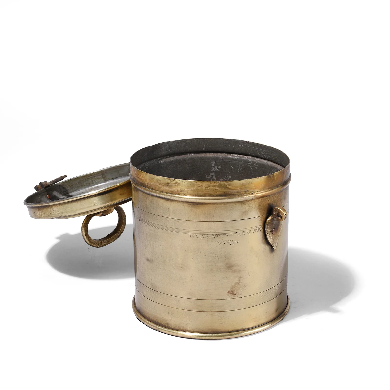 Brass Food Caddy From Bombay - Ca 1920 - Image 4