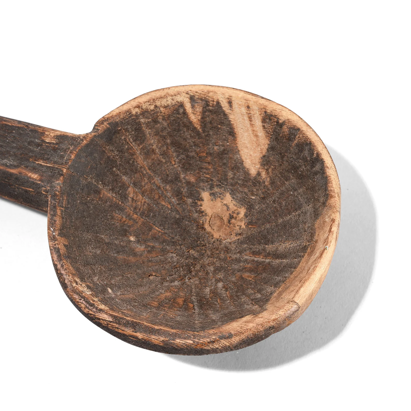 Vintage Wooden Spoon From Banswara - Rajasthan - Image 2