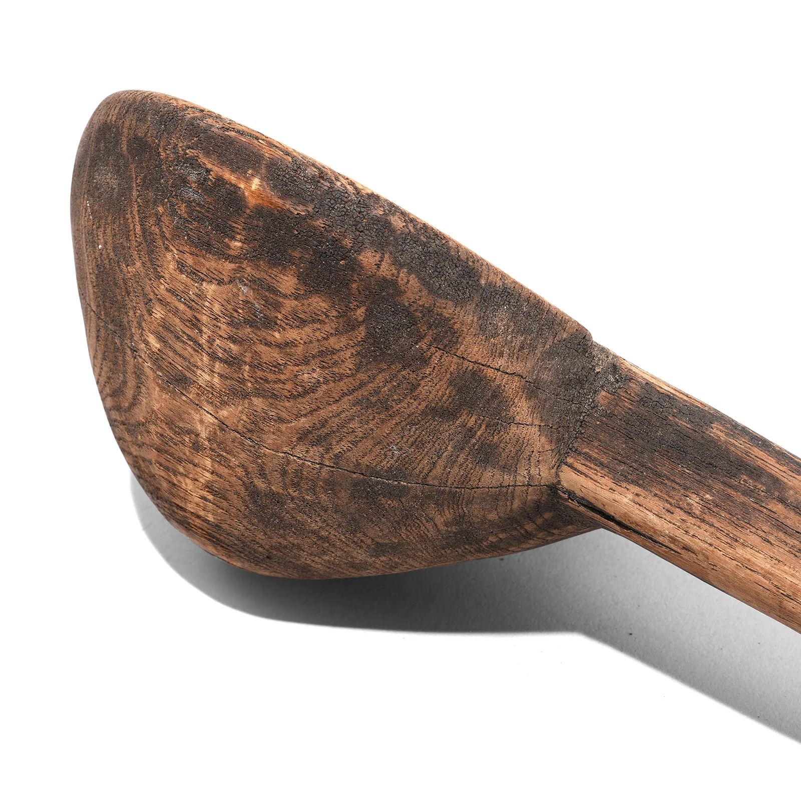 Vintage Wooden Spoon From Banswara - Rajasthan - Image 4
