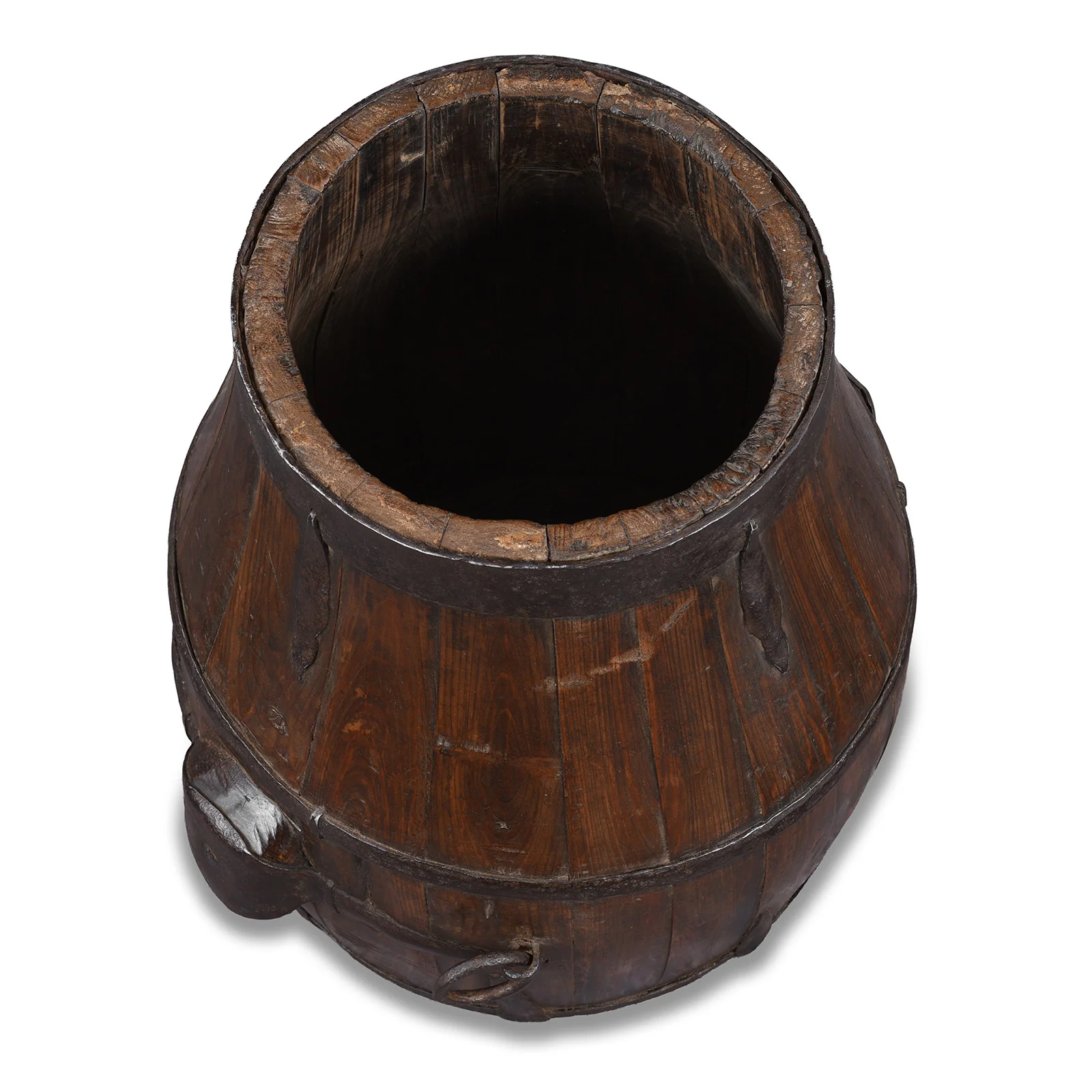 Elm Rice Measure From Shanxi - Ca 1910 - Image 4