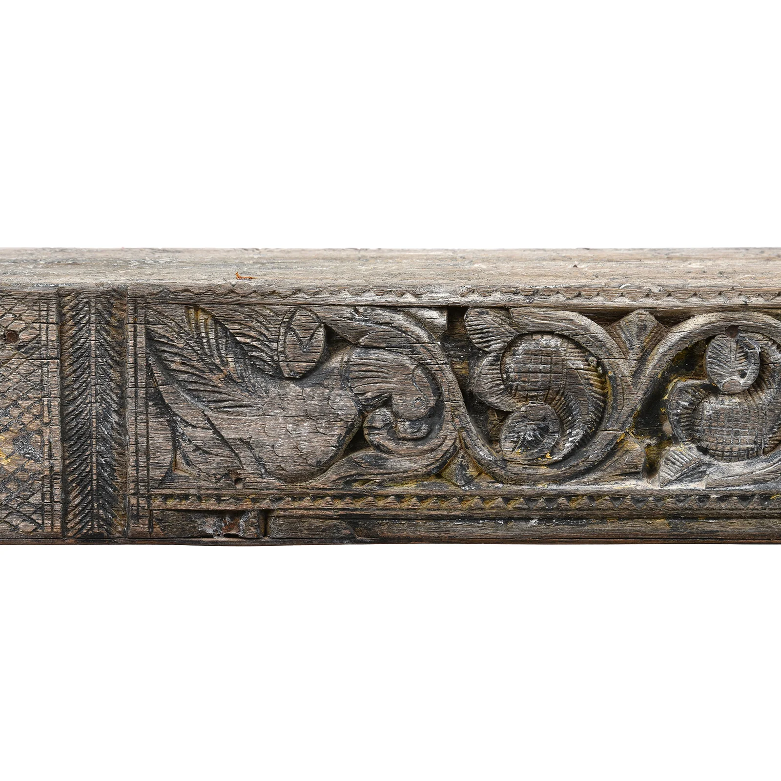 Vintage Crocodile Bench From Kerala - Image 9