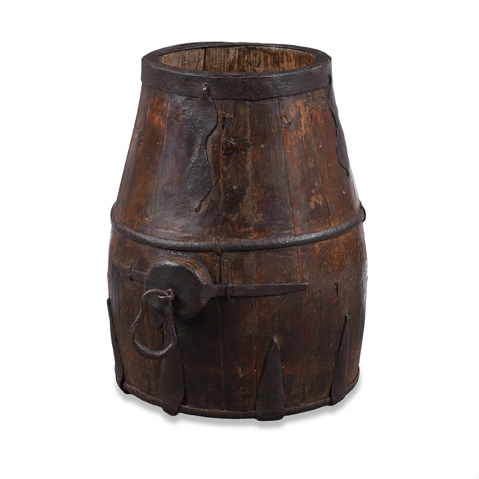 Elm Rice Measure From Shanxi - Ca 1910