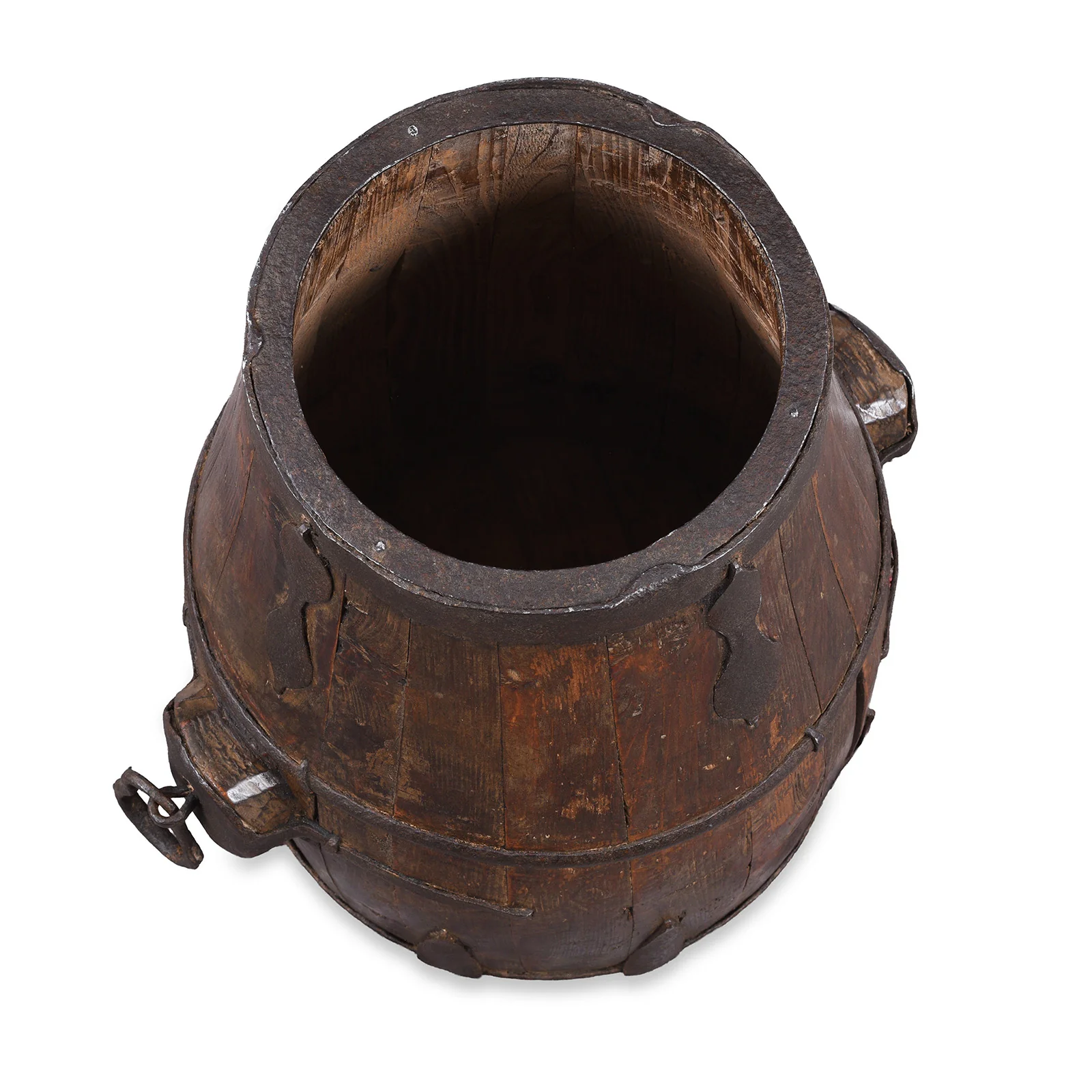 Elm Rice Measure From Shanxi - Ca 1910 - Image 4