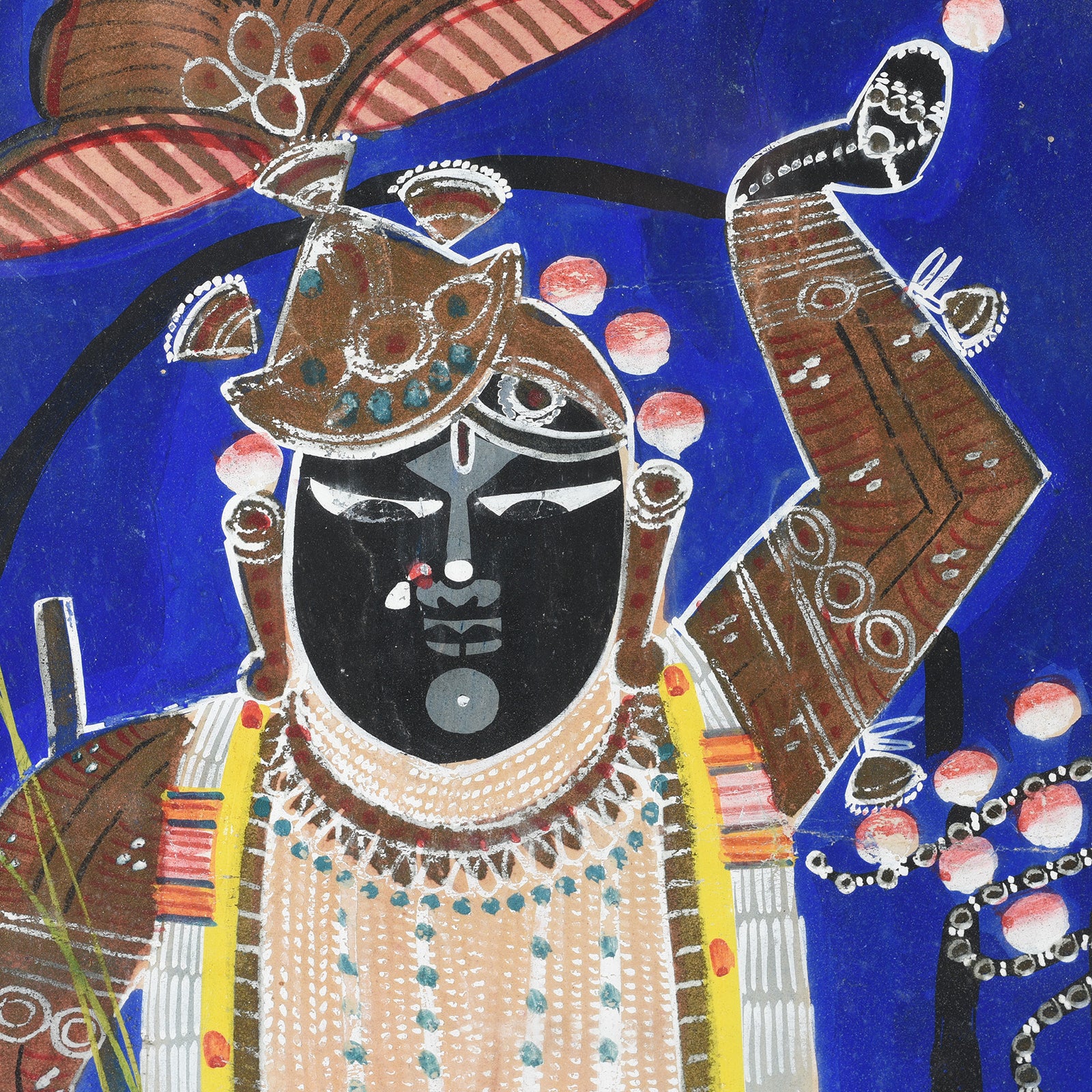 Framed Shrinathji Painting From Nathdwara - Ca 1940 - Image 4