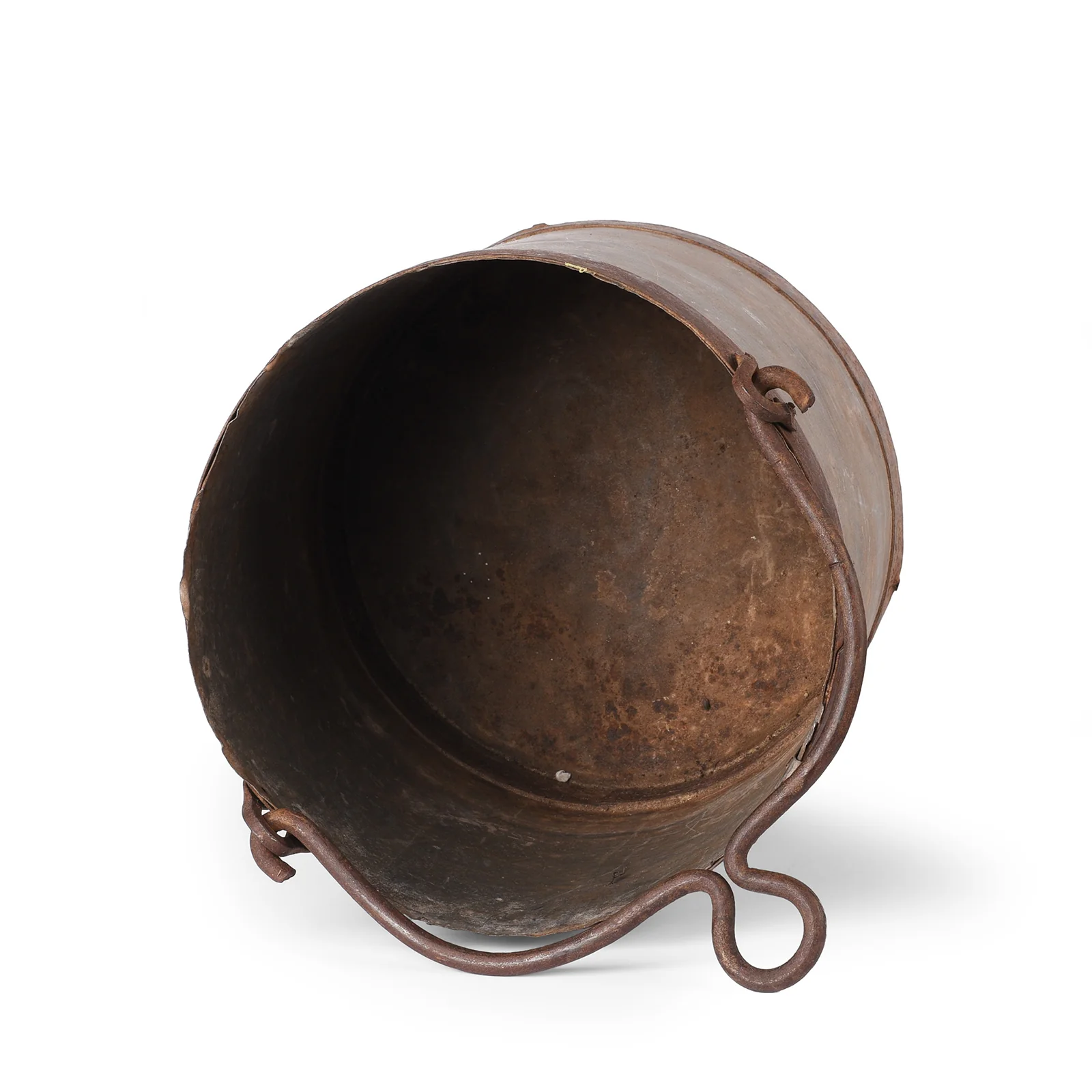 Vintage Galvanised Milk Bucket  - Ca 75 Yrs Old - Image 2