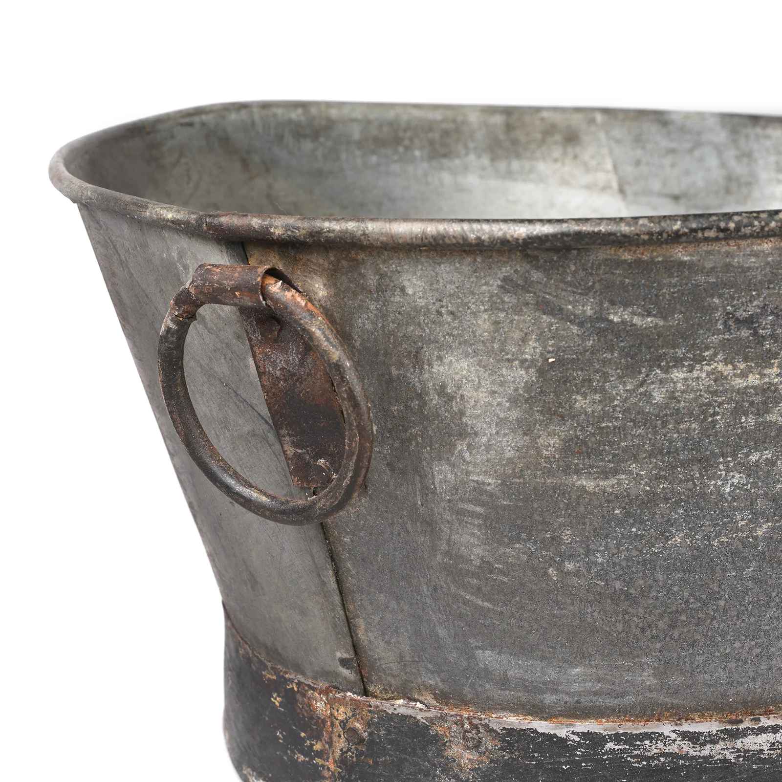 Vintage Galvanised Planter - Image 12
