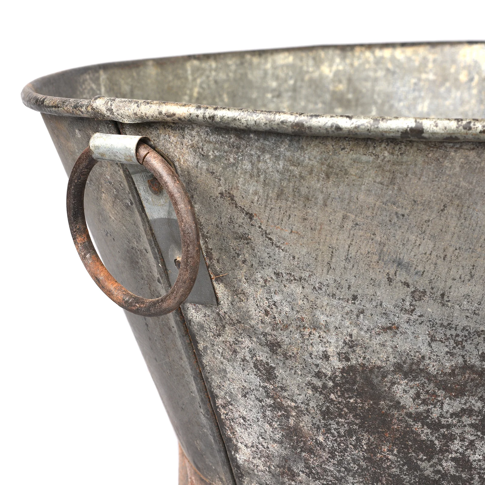 Vintage Galvanised Planter - Image 16