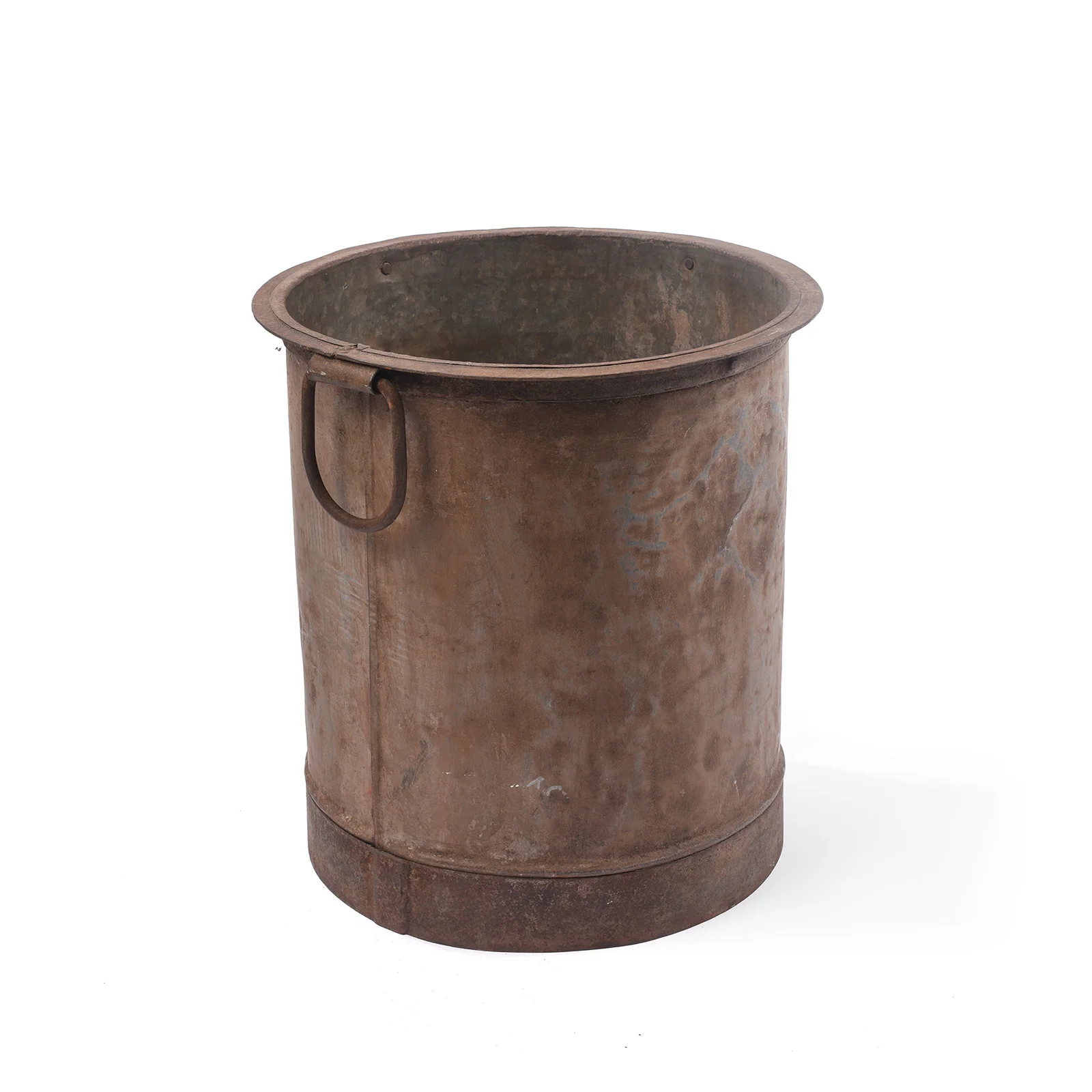Vintage Galvanised Water Pot Planter