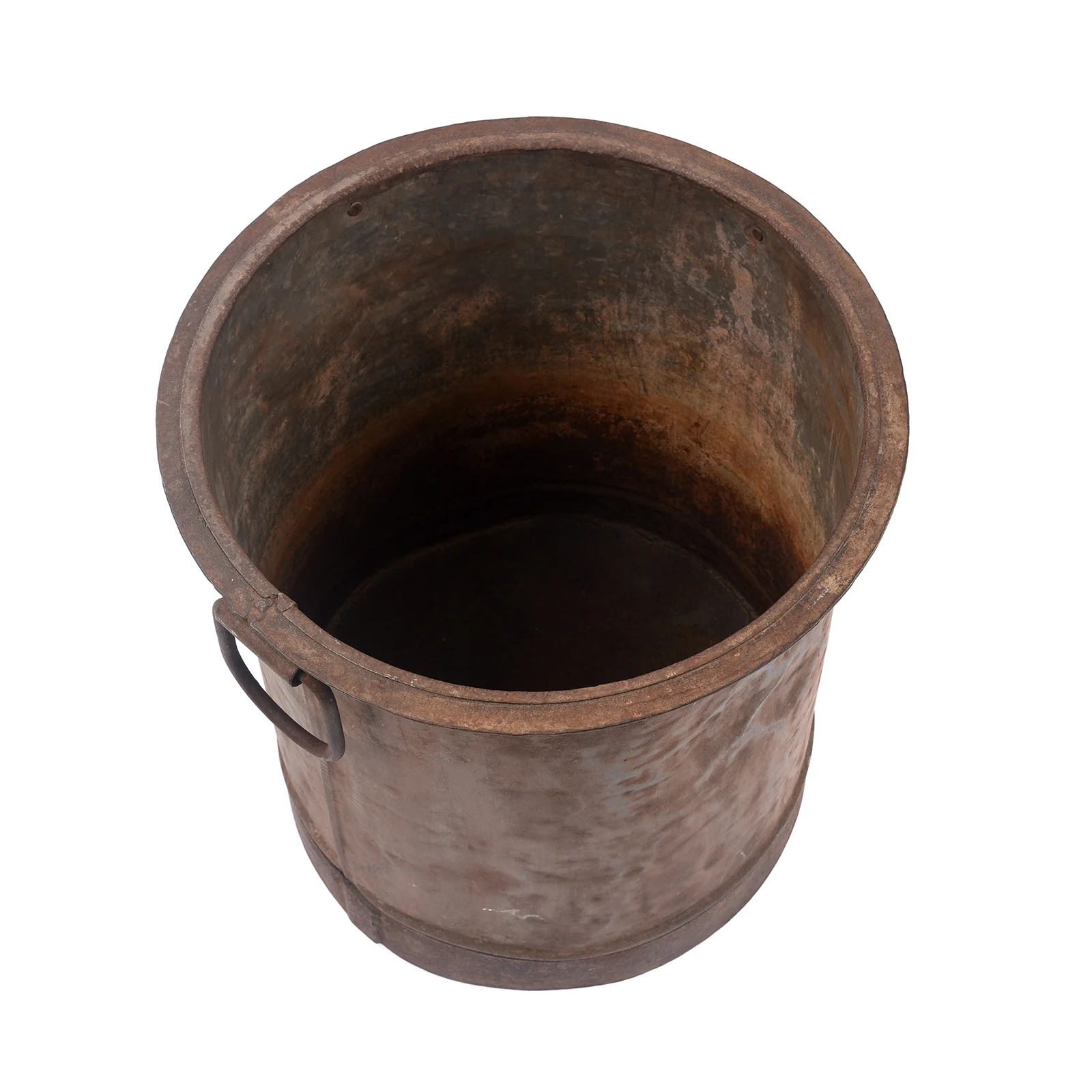 Vintage Galvanised Water Pot Planter - Image 3