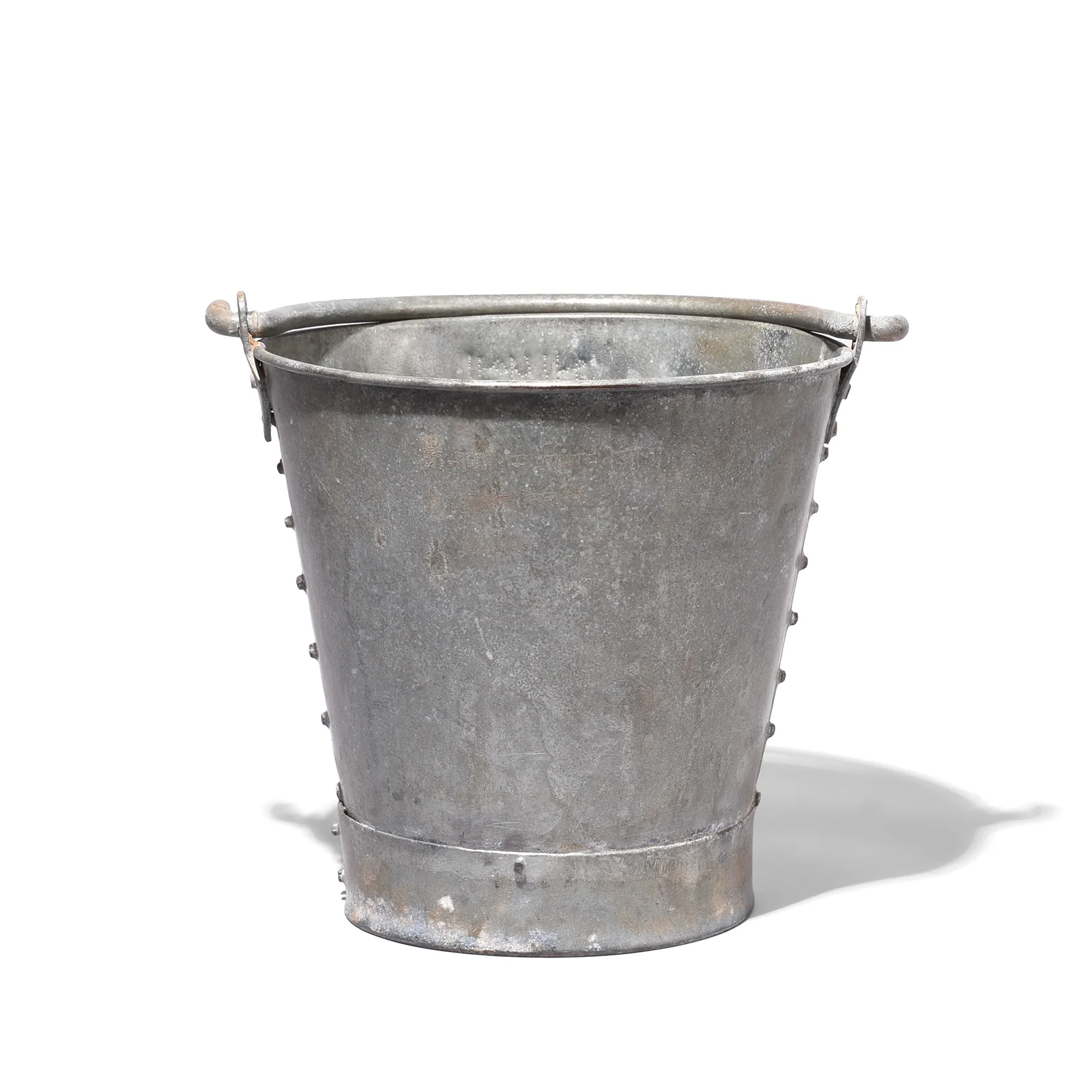 Vintage Galvanized Iron Bucket (Small) - Image 2