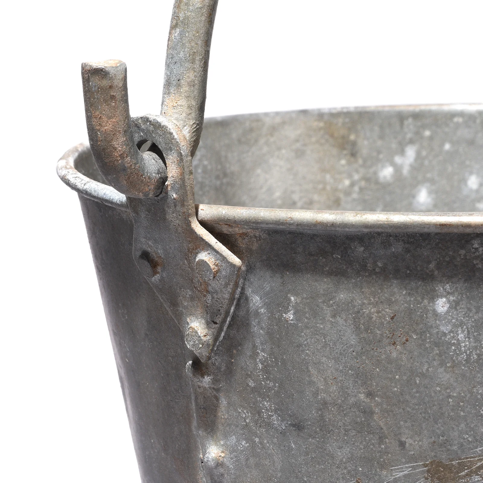Vintage Galvanized Iron Bucket (Small) - Image 3