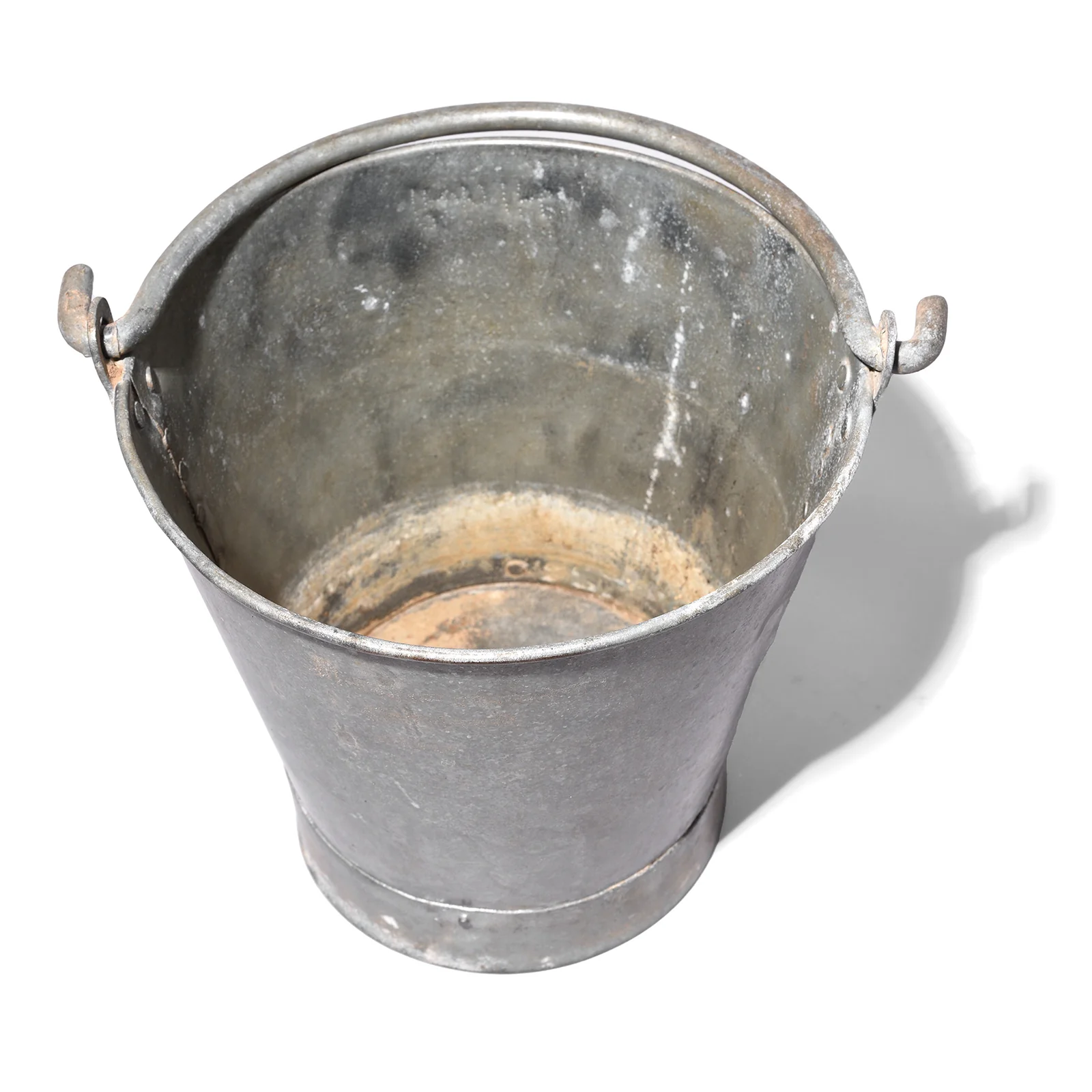 Vintage Galvanized Iron Bucket (Small) - Image 4