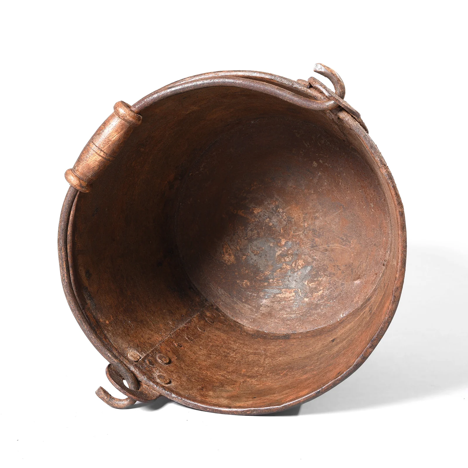 Vintage Galvanized Iron Bucket - Ca 1950 - Image 3