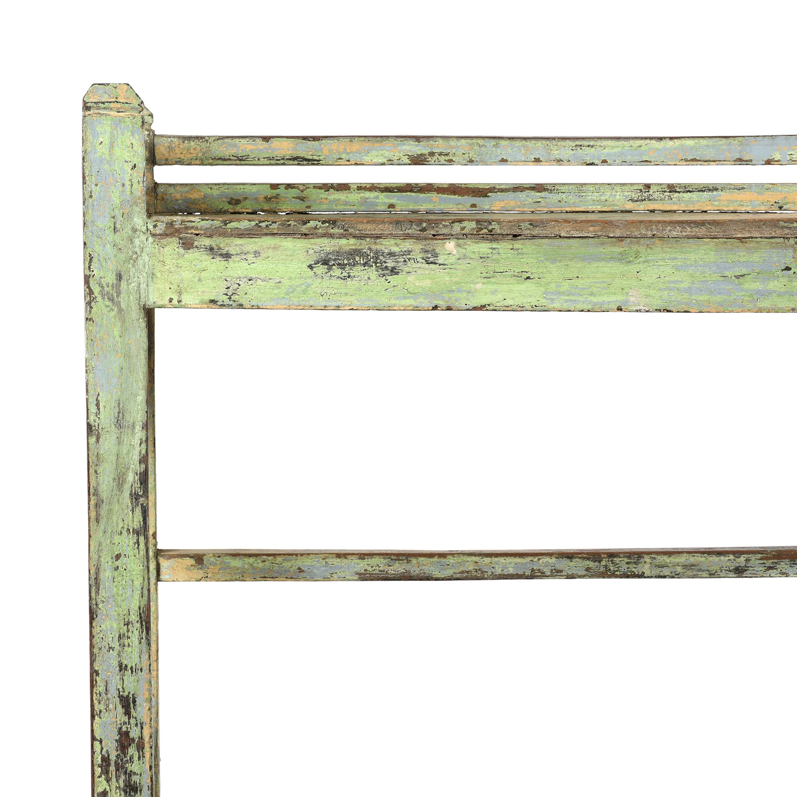 Green Painted Indian Shelf - Ca 1930 - Image 4