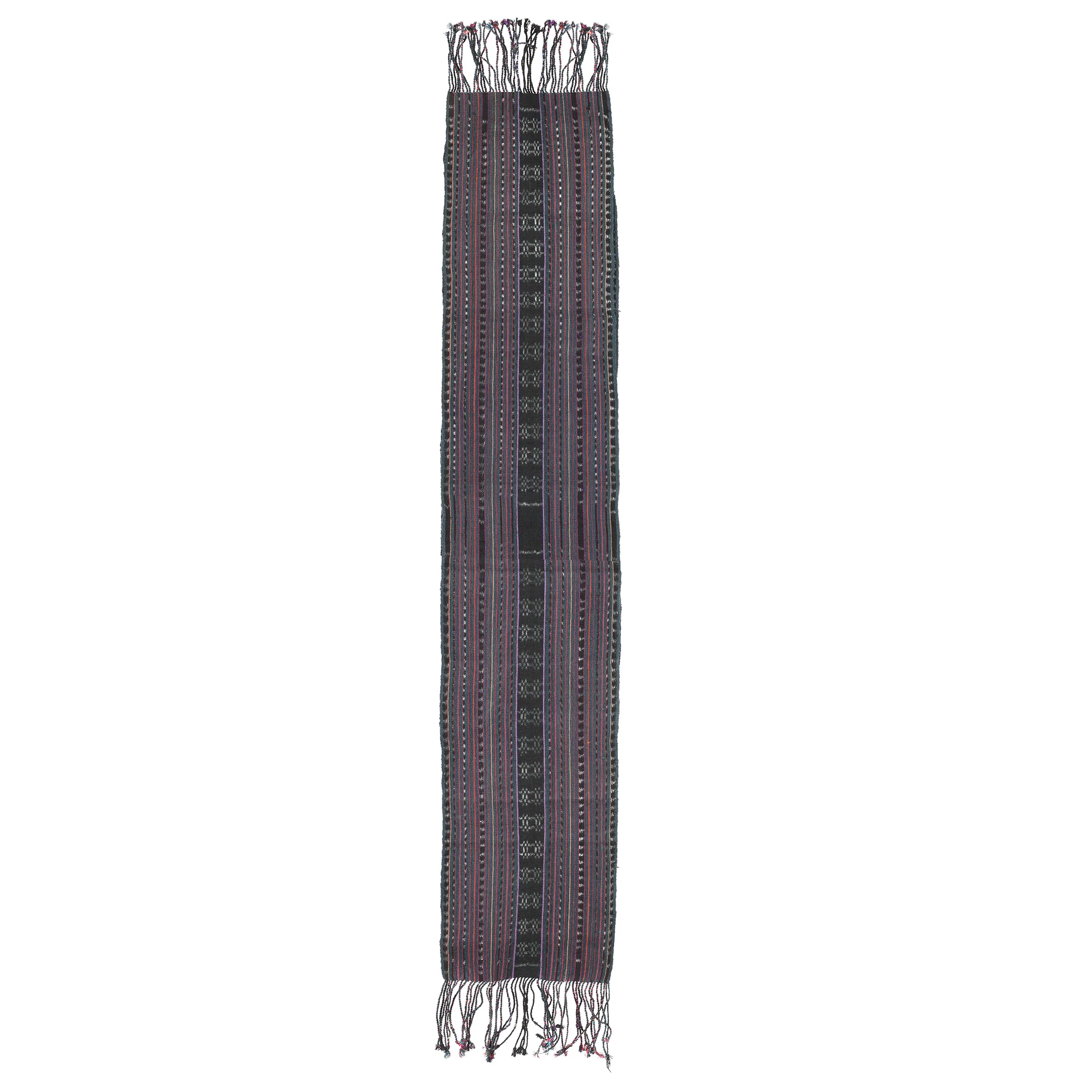Vintage Hand Woven Cotton Ikat Sash From Sikka District Flores - Ca 1940