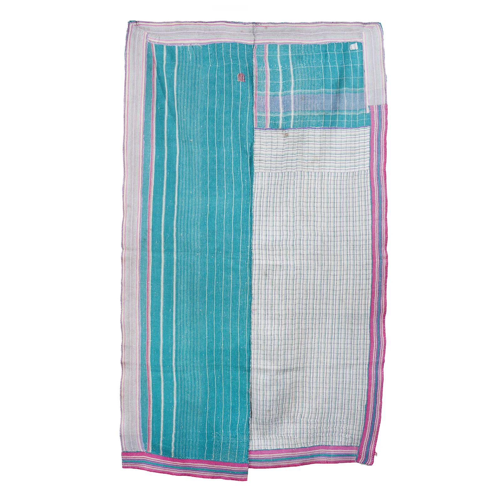 Vintage Bengali Kantha Throw