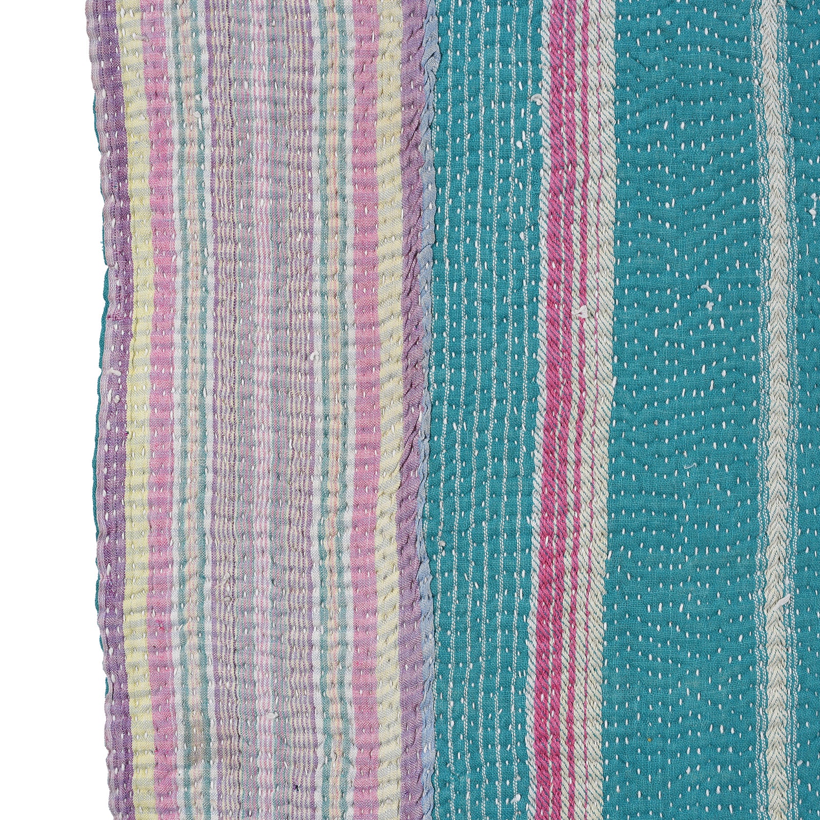 Vintage Bengali Kantha Throw - Image 5