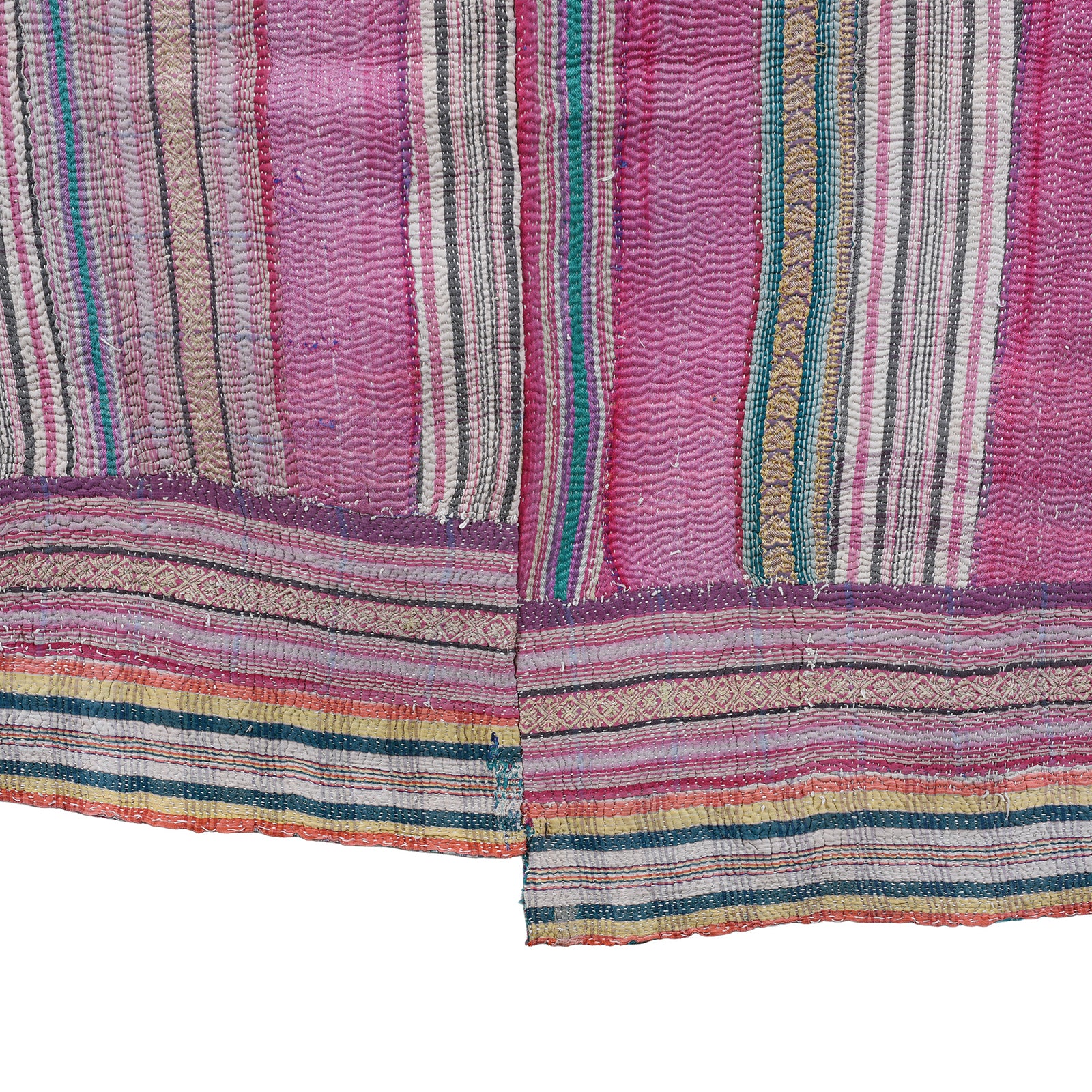 Vintage Bengali Kantha Throw - Image 6