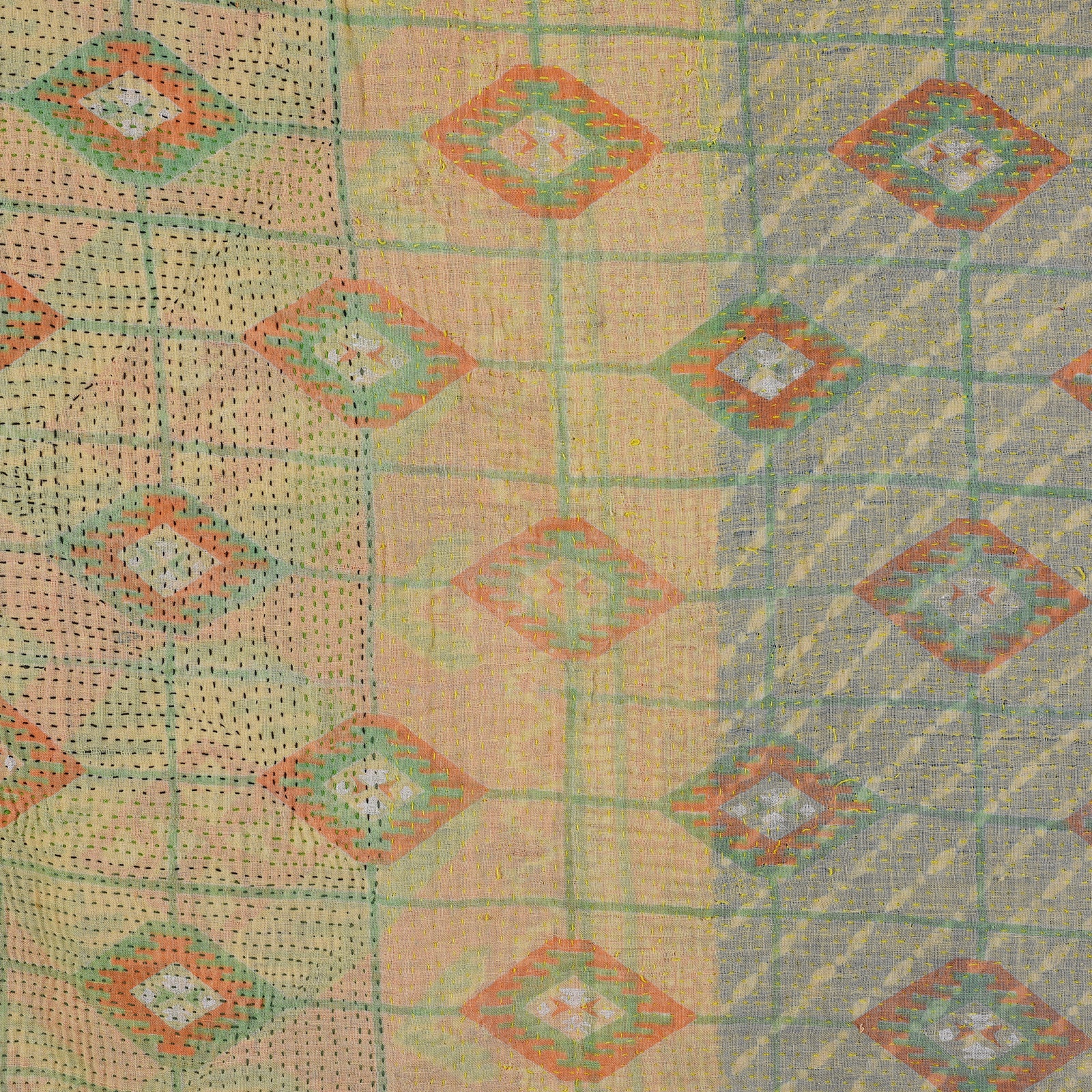 Vintage Bengali Kantha Throw - Image 3
