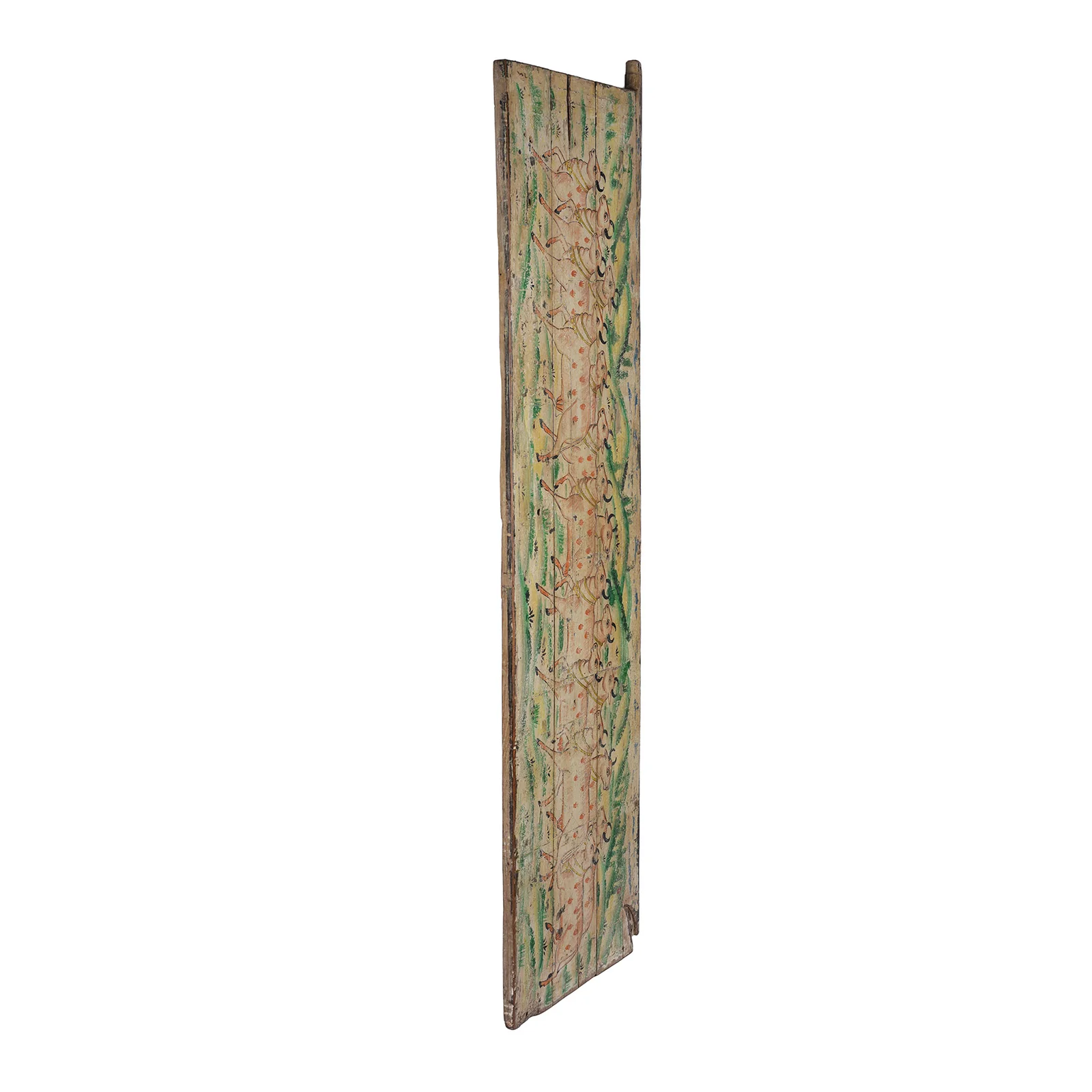Vintage Painted Cow Panel - Image 4