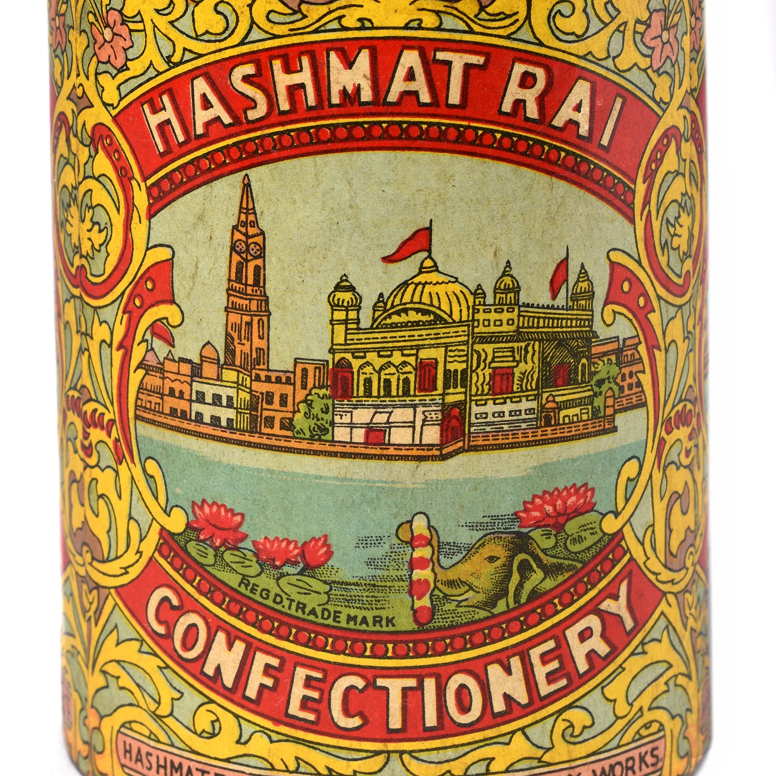 Vintage Pencil Pot / Indian Confectionery Box - Image 5