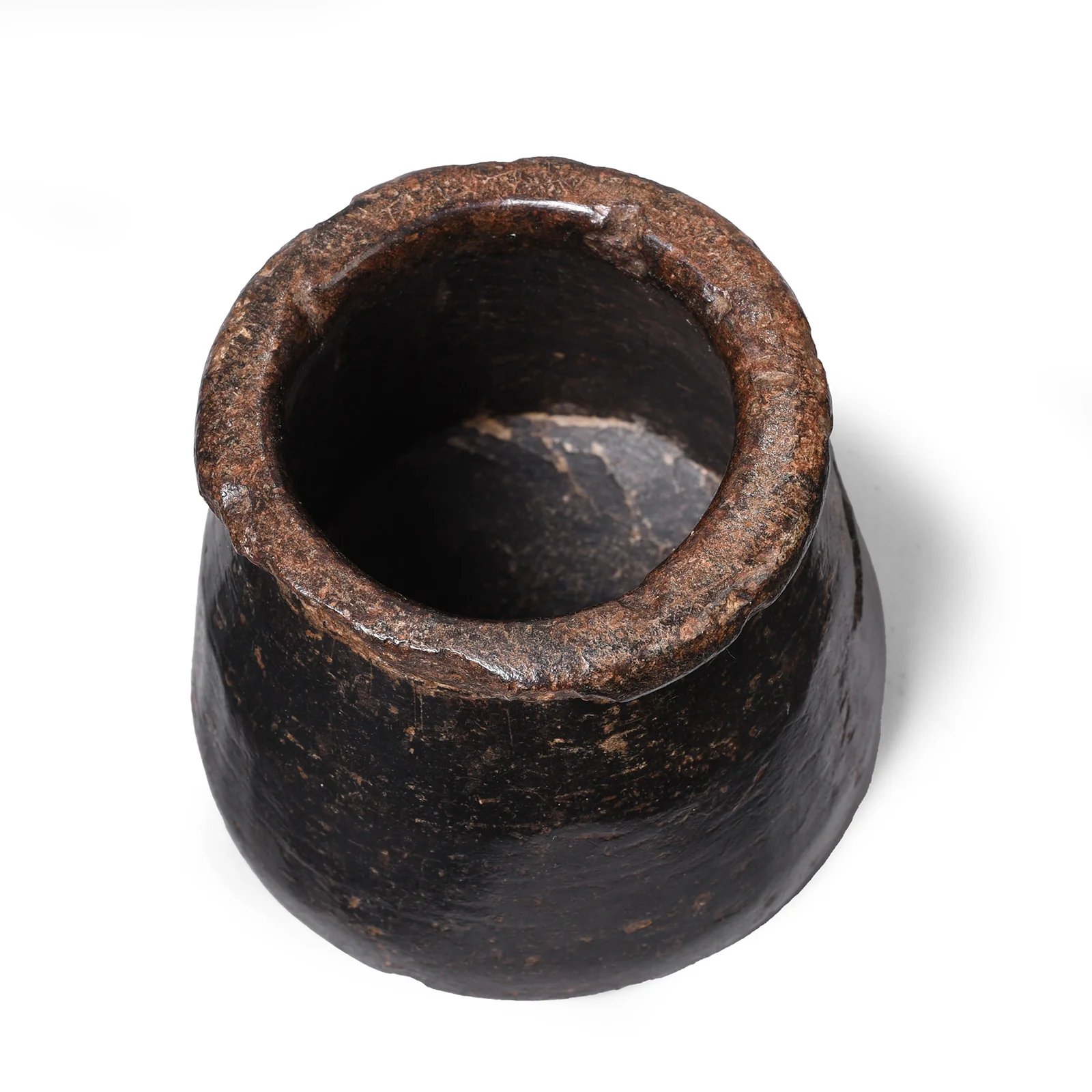 Vintage Indian Stone Plant Pot - Ca 1920's - Image 2