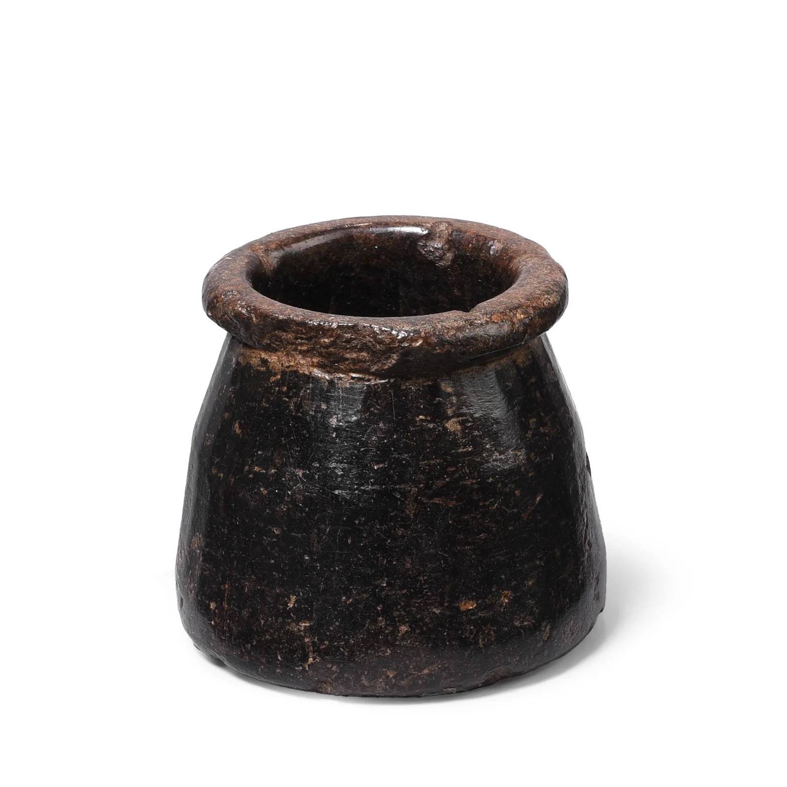Vintage Indian Stone Plant Pot - Ca 1920's - Image 3