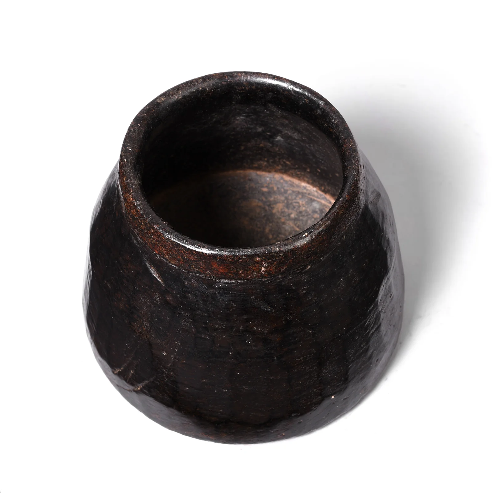 Vintage Indian Stone Plant Pot - Ca 1920's - Image 3