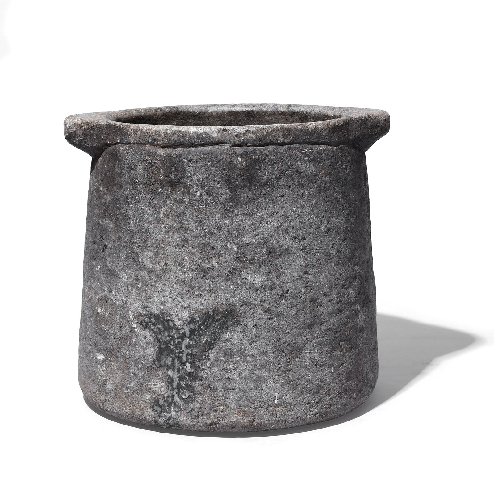 Vintage Indian Stone Plant Pot - Ca 1920's