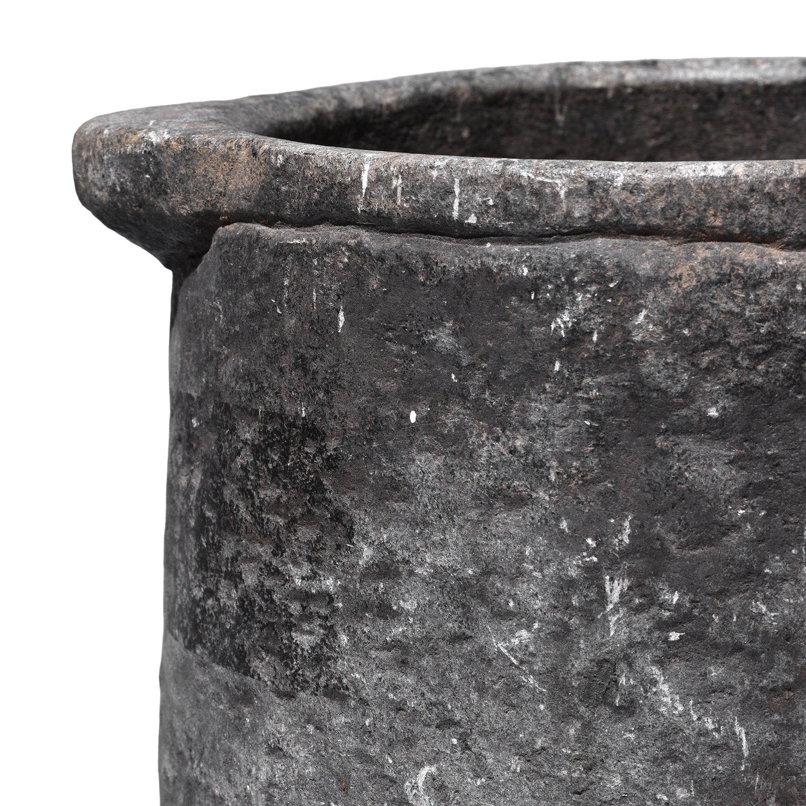 Vintage Indian Stone Plant Pot - Ca 1920's - Image 2