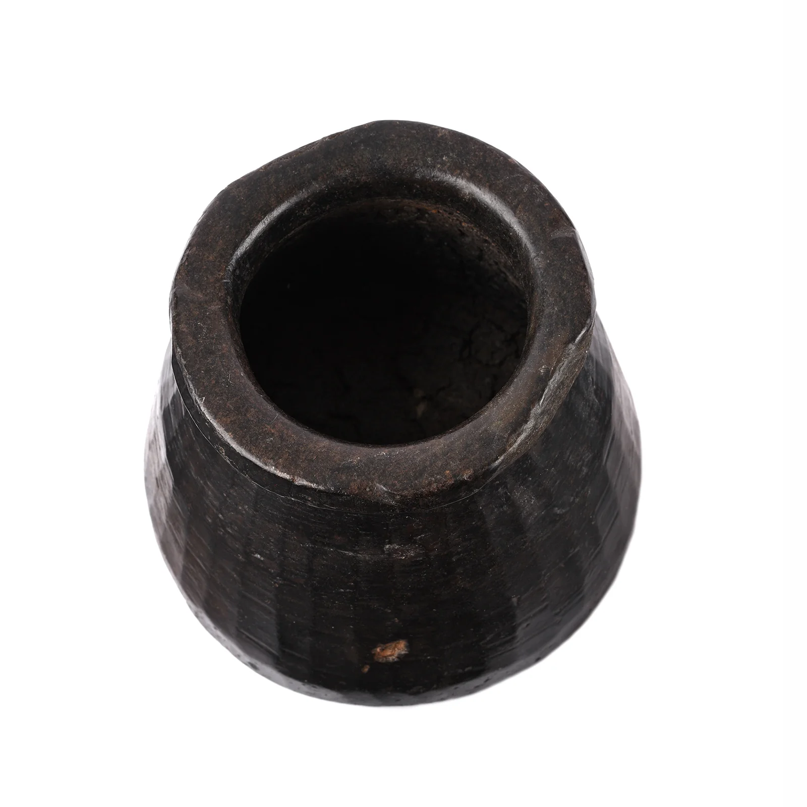 Vintage Indian Stone Plant Pot - Ca 1920's - Image 3