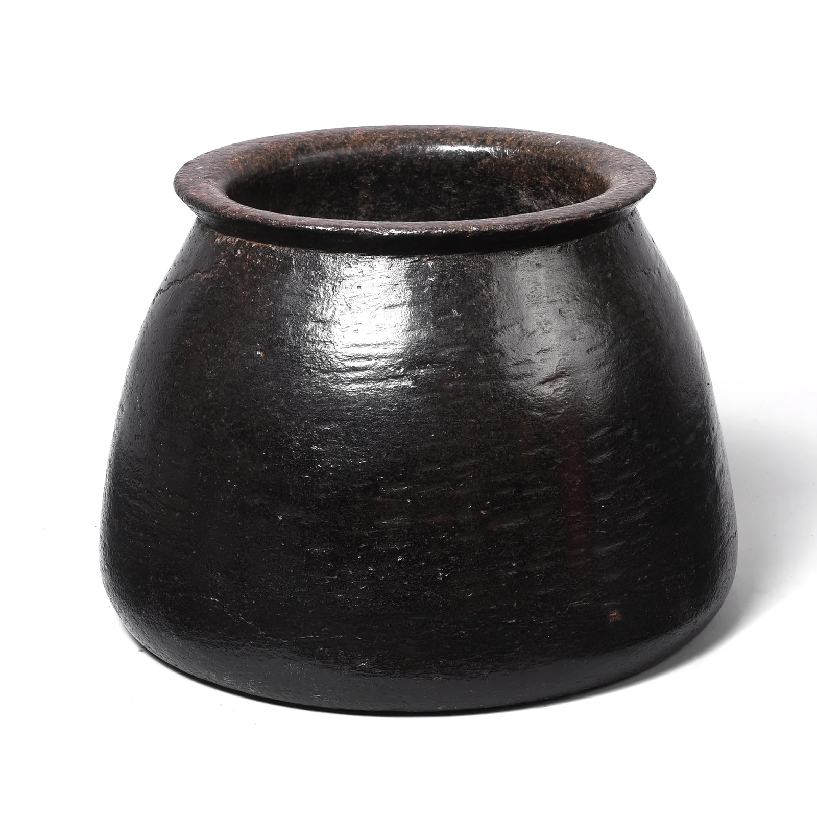 Vintage Indian Stone Plant Pot - Ca 1920's - Image 2