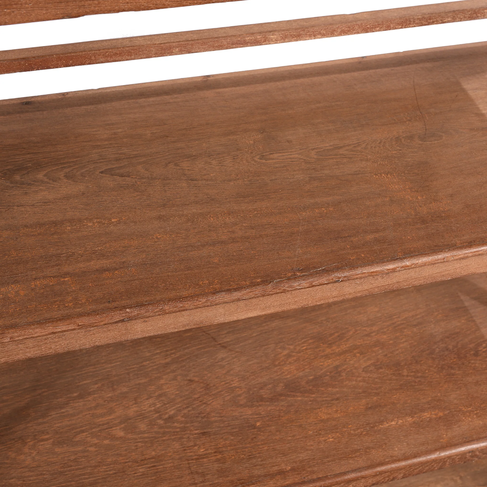 Vintage Indian Teak Shelf - Ca 1930 - Image 6