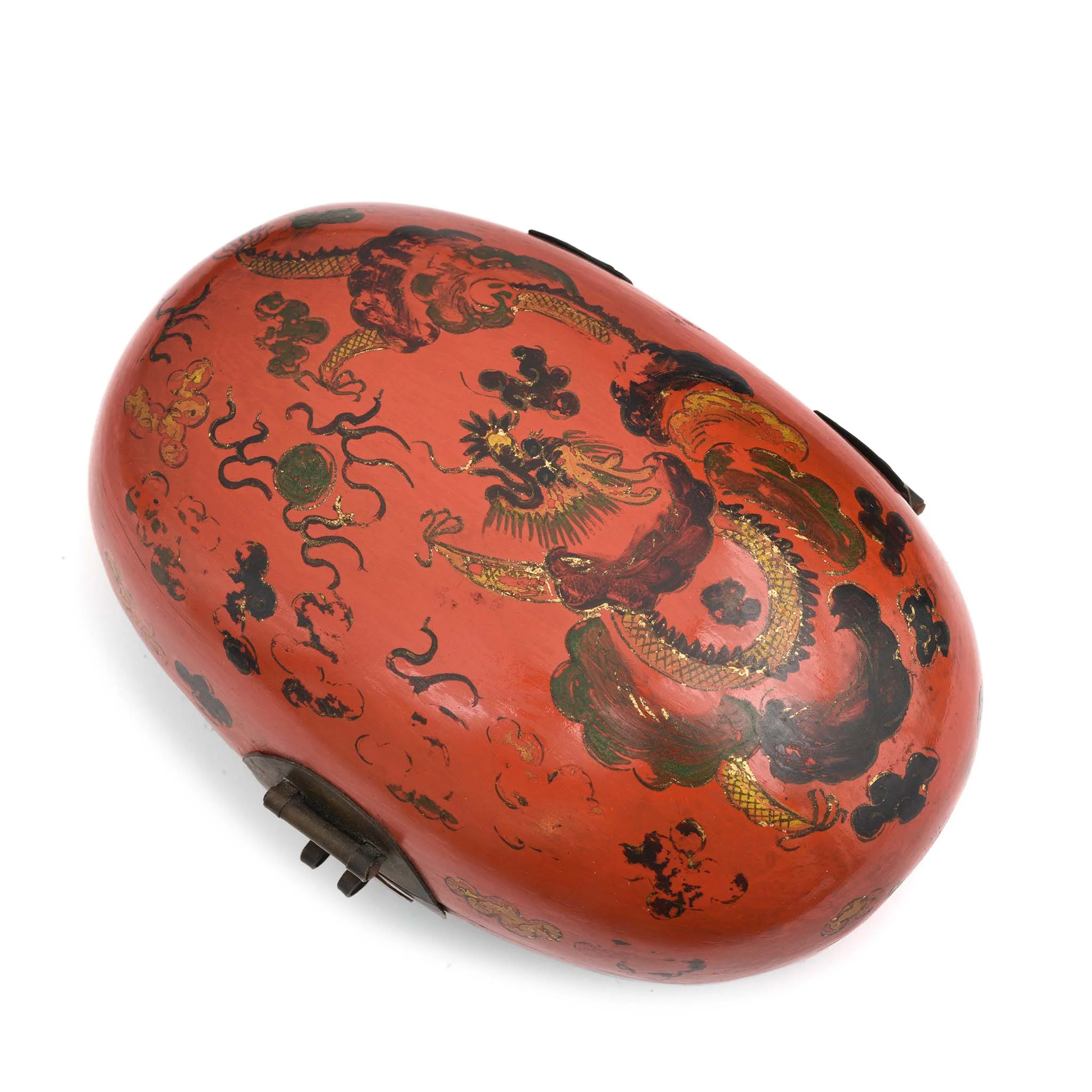 Vintage Lacquer Jewellery Box From Peking - Image 2