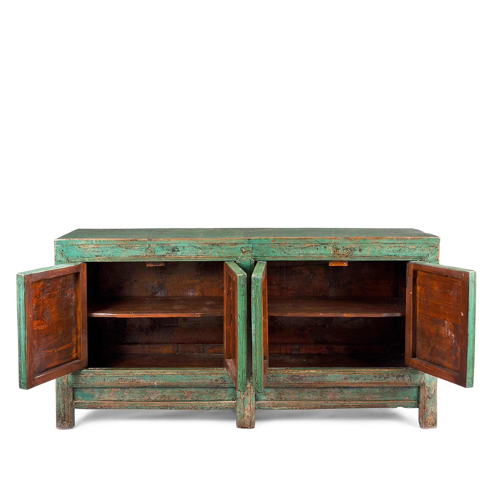 Vintage Mint Painted Sideboard From Shanxi - Image 3