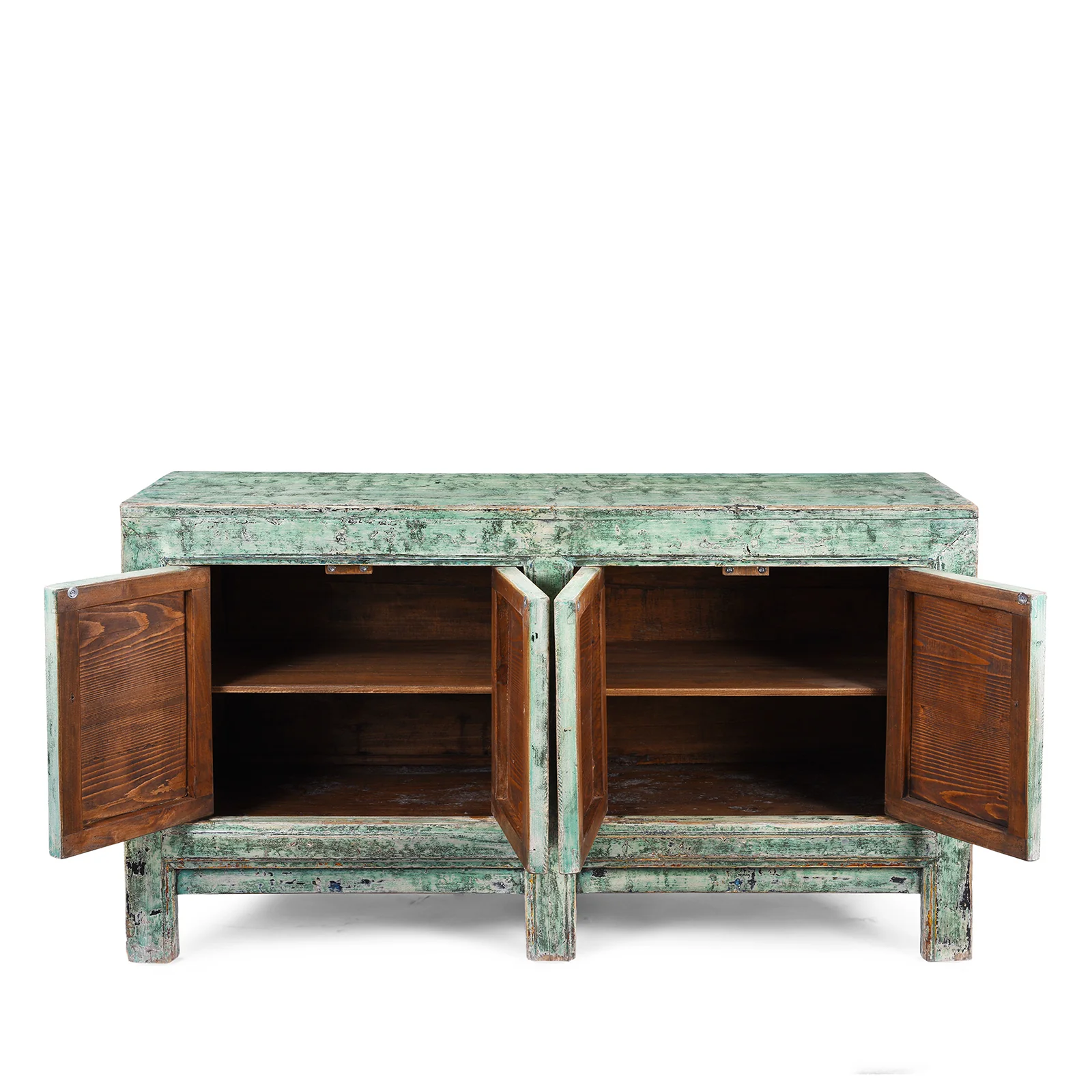 Vintage Mint Painted Sideboard From Shanxi - Image 3