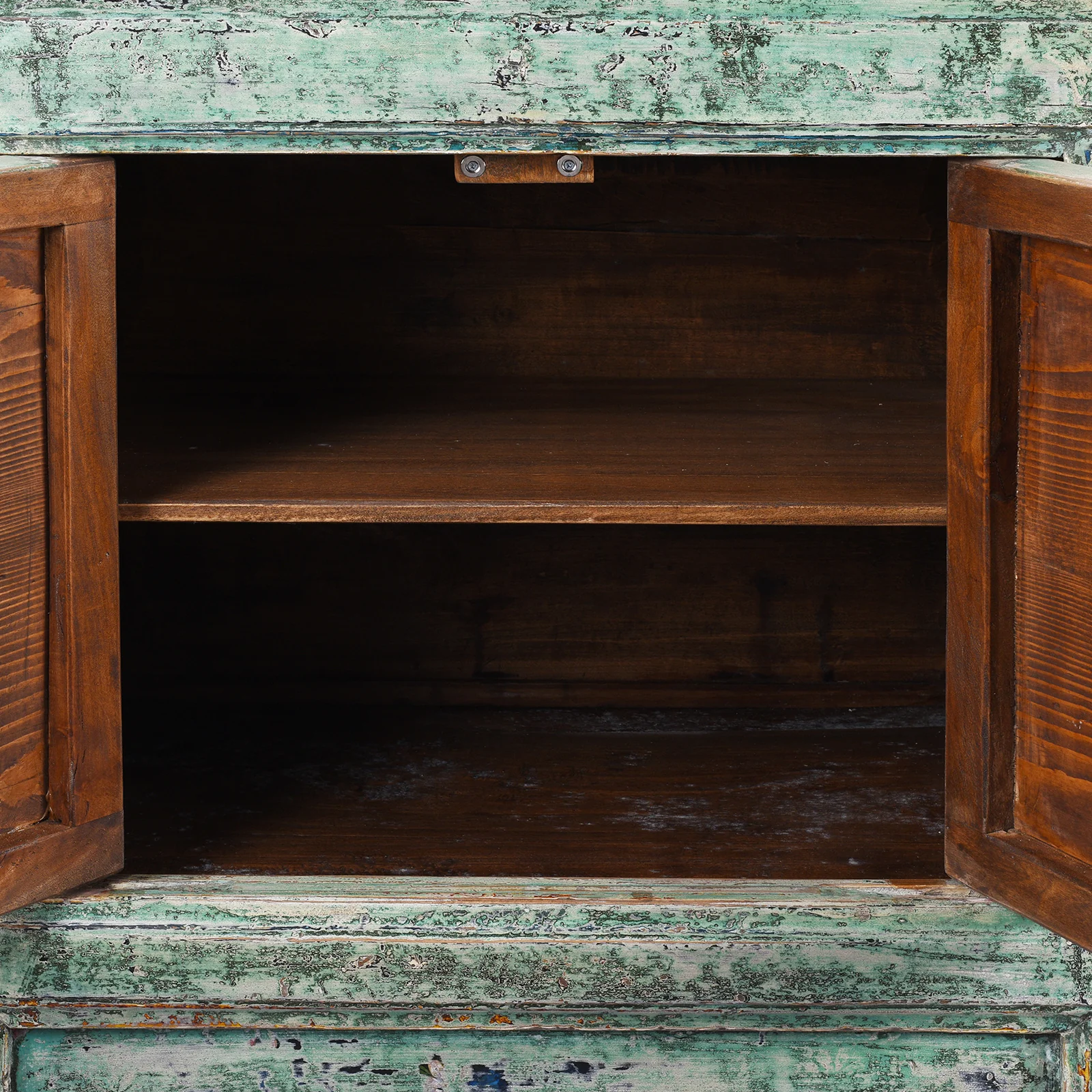 Vintage Mint Painted Sideboard From Shanxi - Image 7
