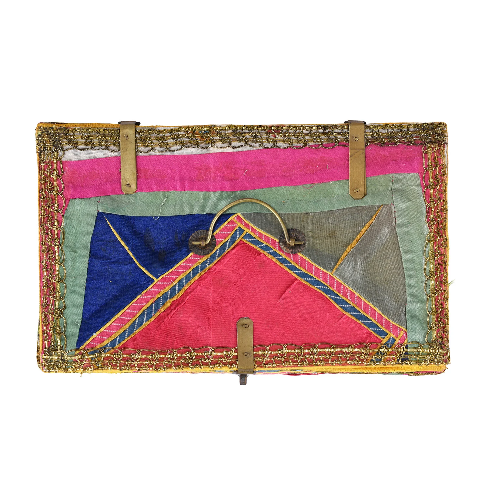 Vintage Multi Coloured Box From Rajasthan - Ca 1950 - Image 5