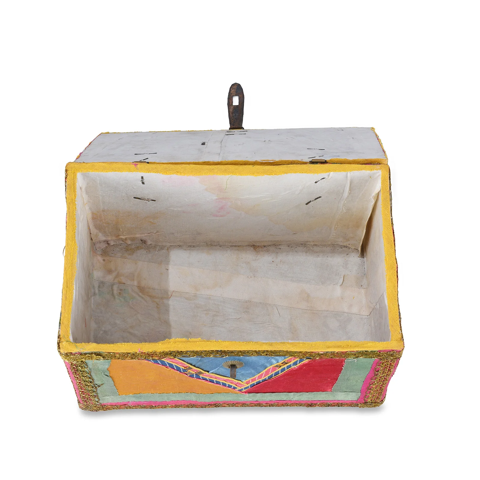Vintage Multi Coloured Box From Rajasthan - Ca 1950 - Image 6