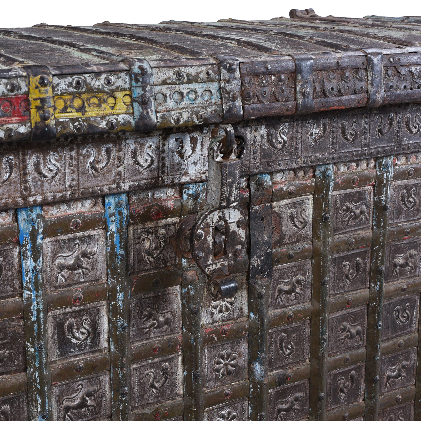 Painted Pithara Console Chest - 19th Century - Image 9