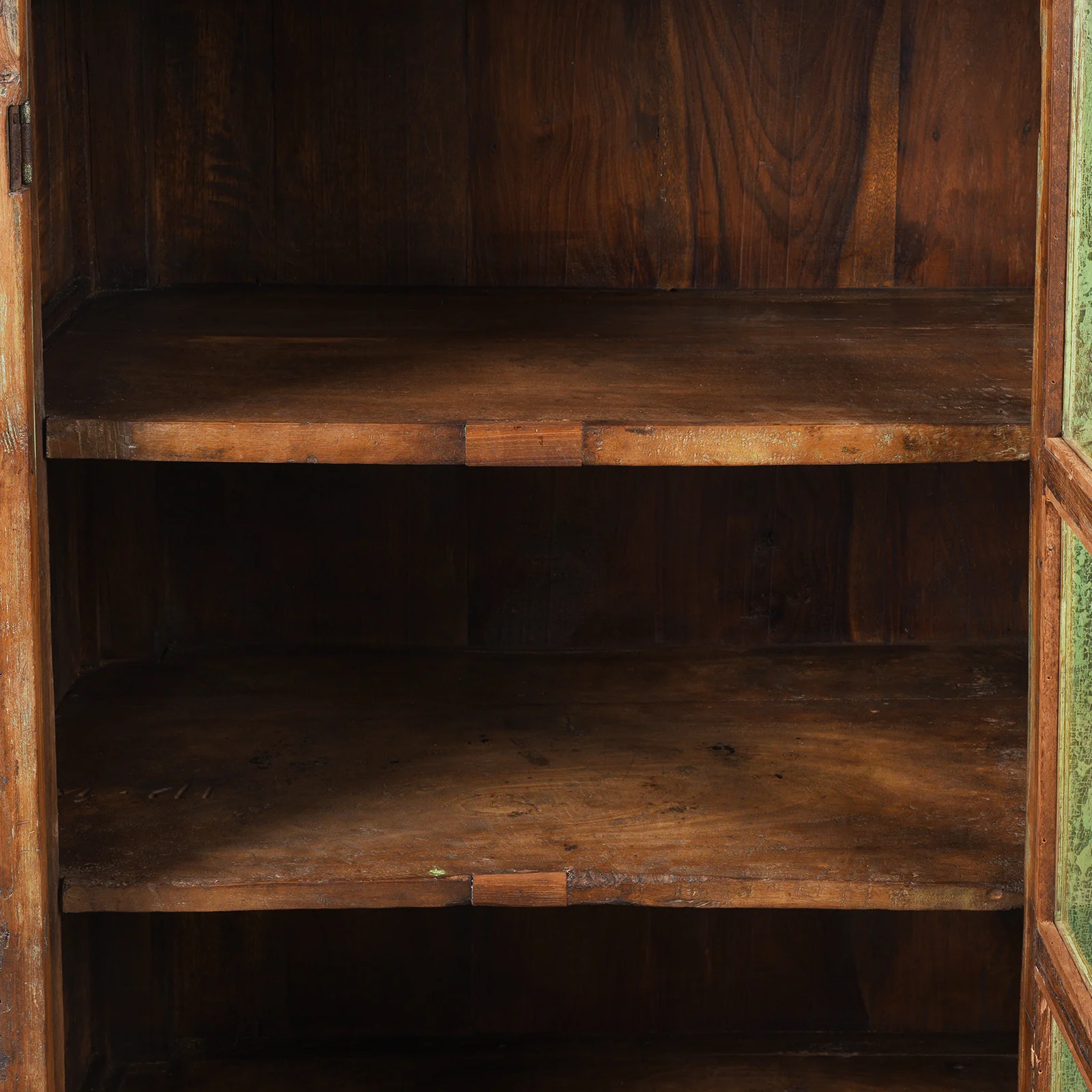 Vintage Painted Glazed Kitchen Cabinet - Ca 1920's - Image 5