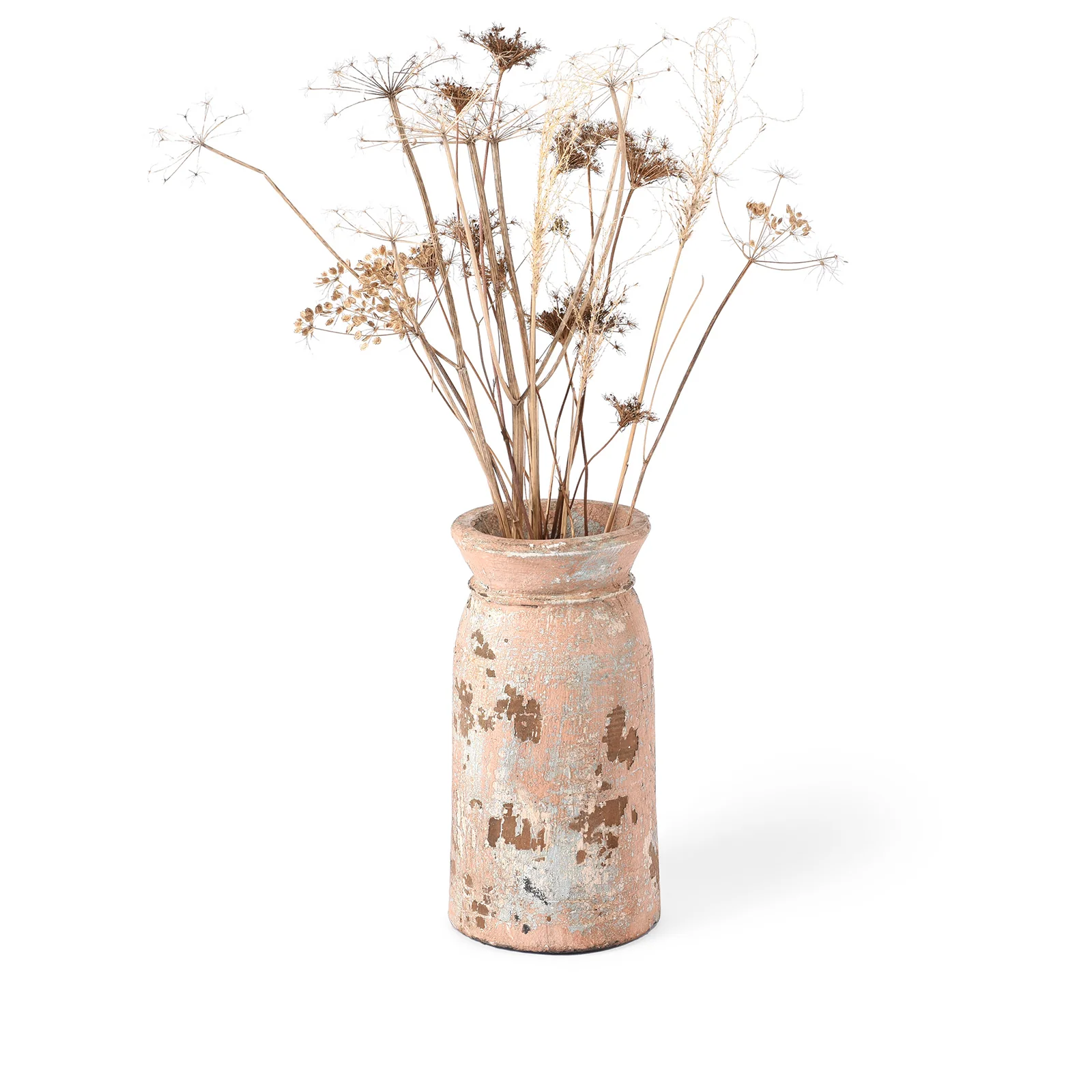 Vintage Painted Wood Pot From Kullu - Image 8