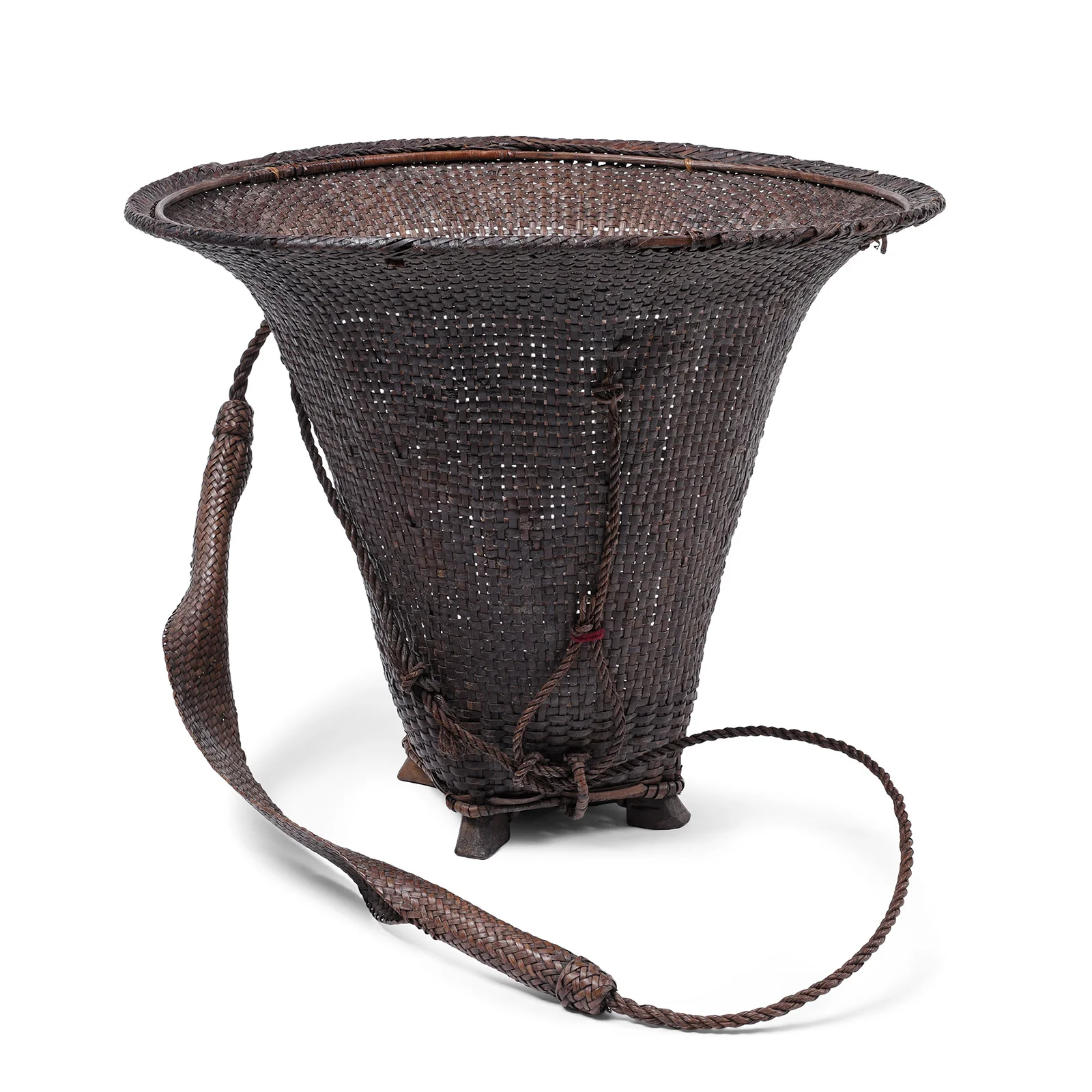 Old Basket From Nagaland - Ca 1940