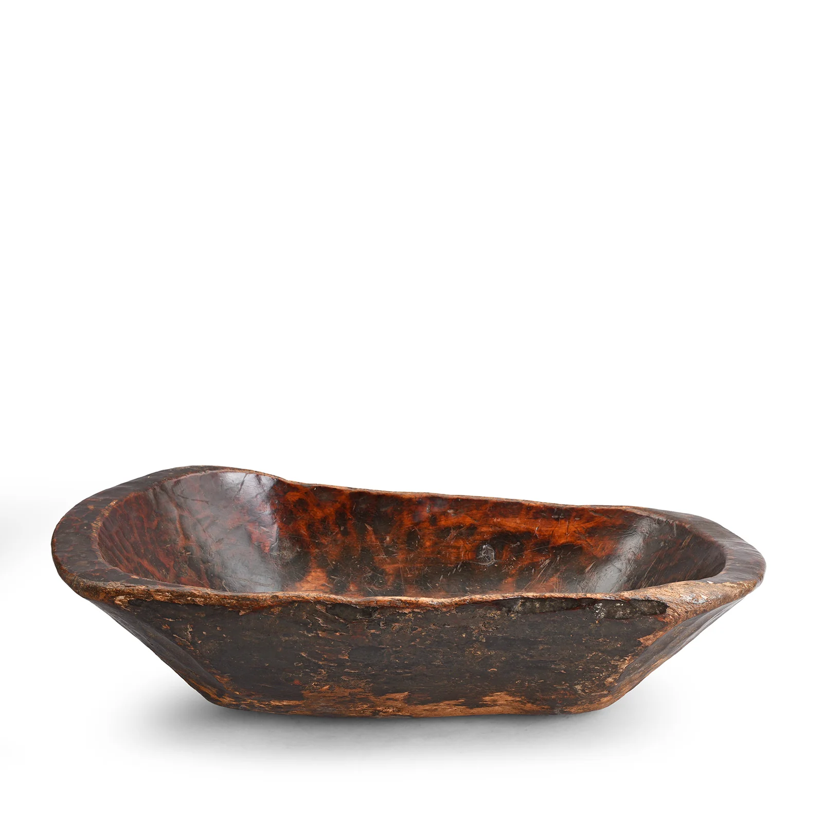 Old Tibetan Wooden Food Bowl - Ca 1920