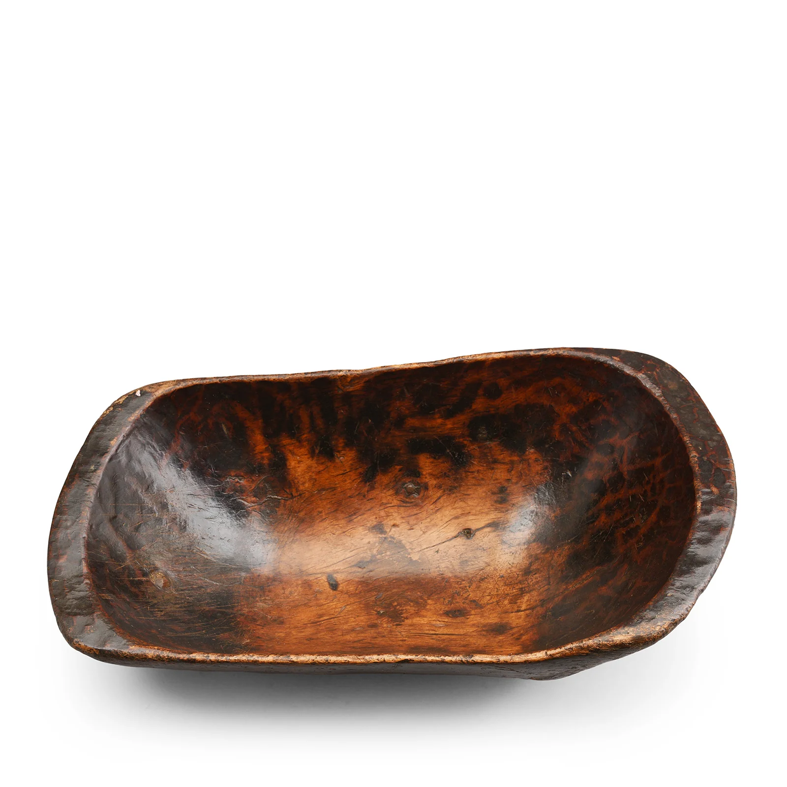 Old Tibetan Wooden Food Bowl - Ca 1920 - Image 2