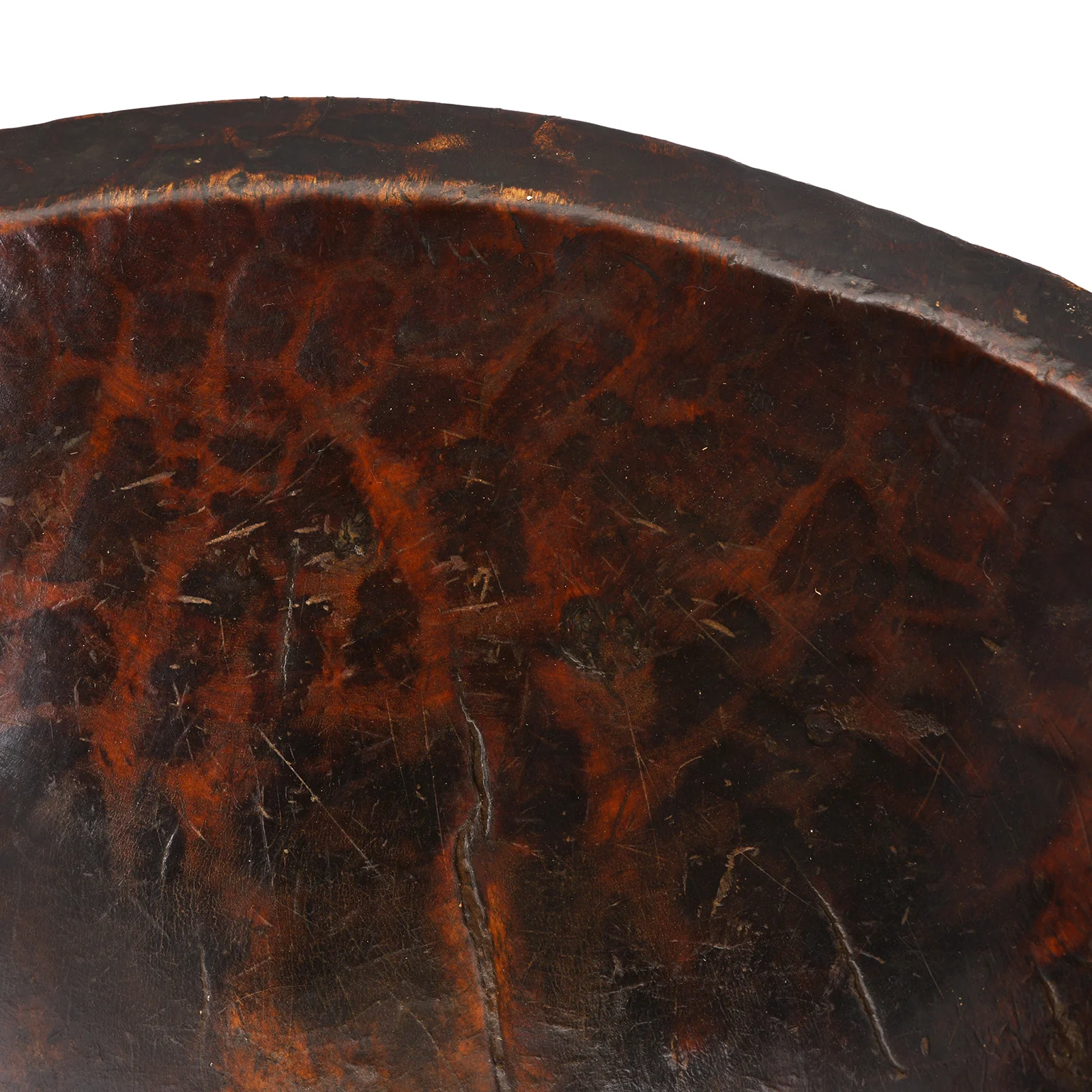 Old Tibetan Wooden Food Bowl - Ca 1920 - Image 3
