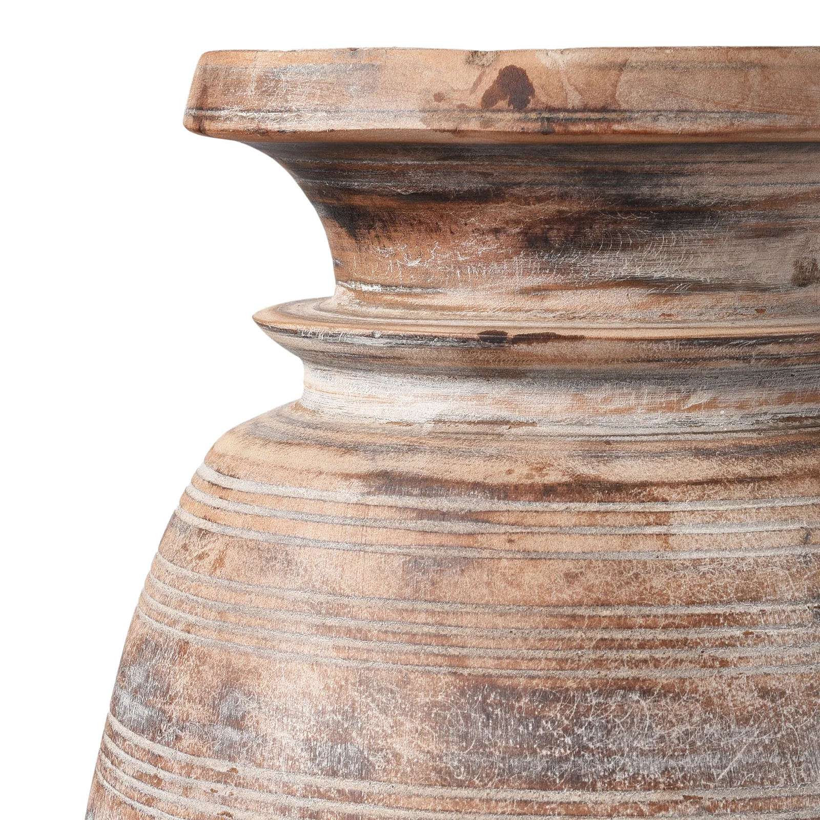 Turned Milk Pot From Himachal Pradesh - Image 4