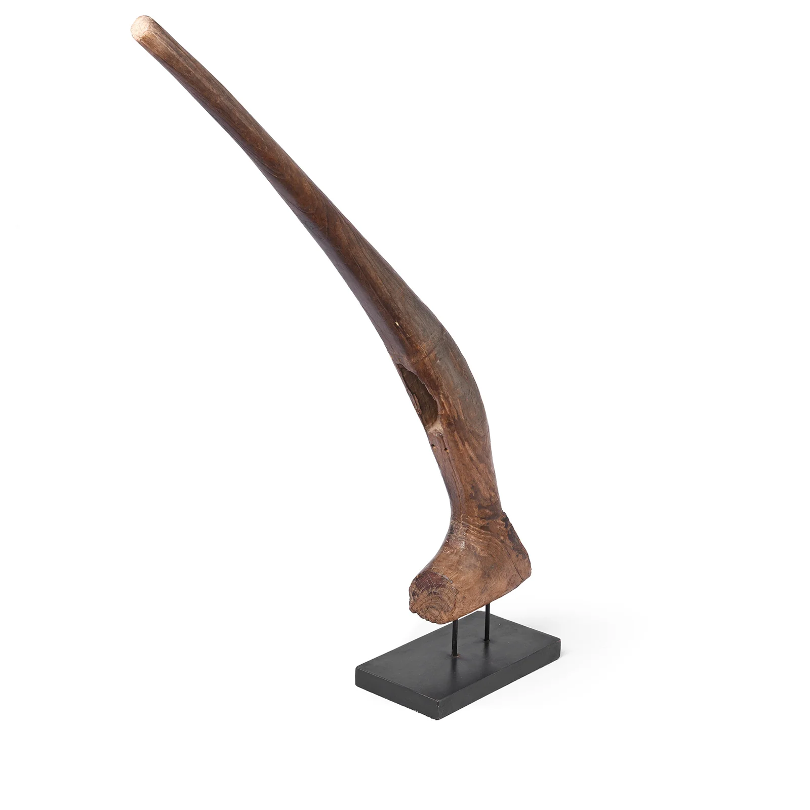 Old Wooden Plough Handles On Stand from Indonesia - Image 6